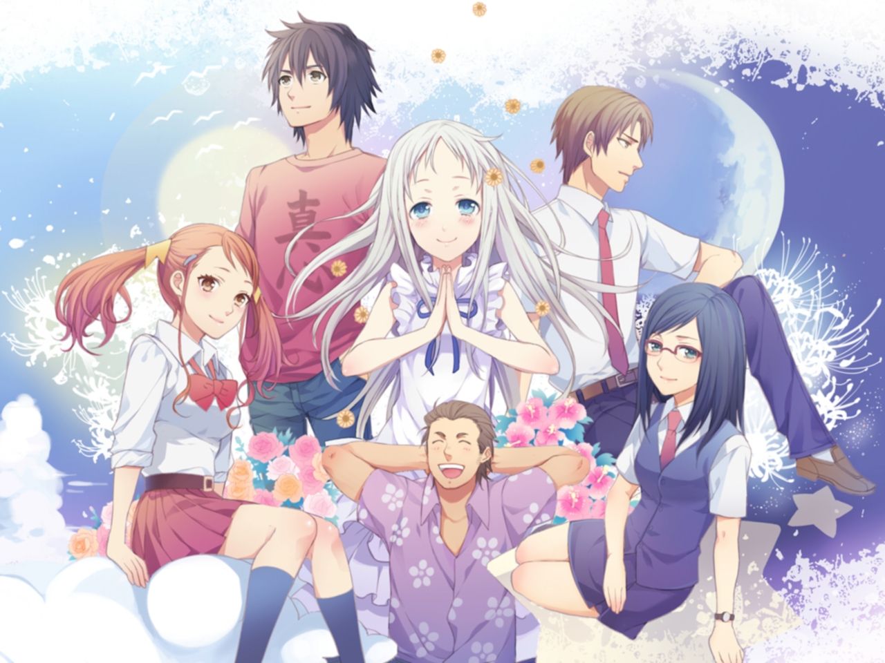 1280x960 Desktop wallpaper: Meiko Honma, Anime, Anohana 4K free download for PC. 543881