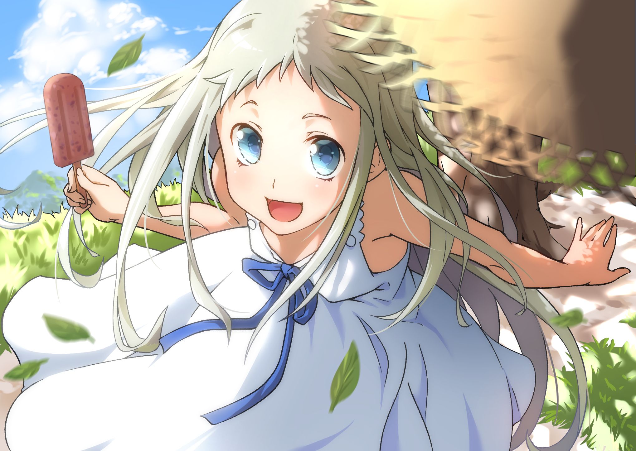 2039x1447 Honma Meiko Hi Mita Hana no Namae o Bokutachi wa Mada Shiranai. by Foxystaches Anime Image Board