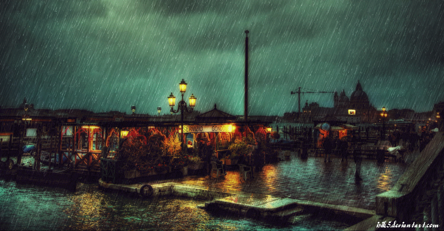 1500x780 Amazing Rain Gifs Rain Animation Collection. Rain moving gif, Rainy night gif, City