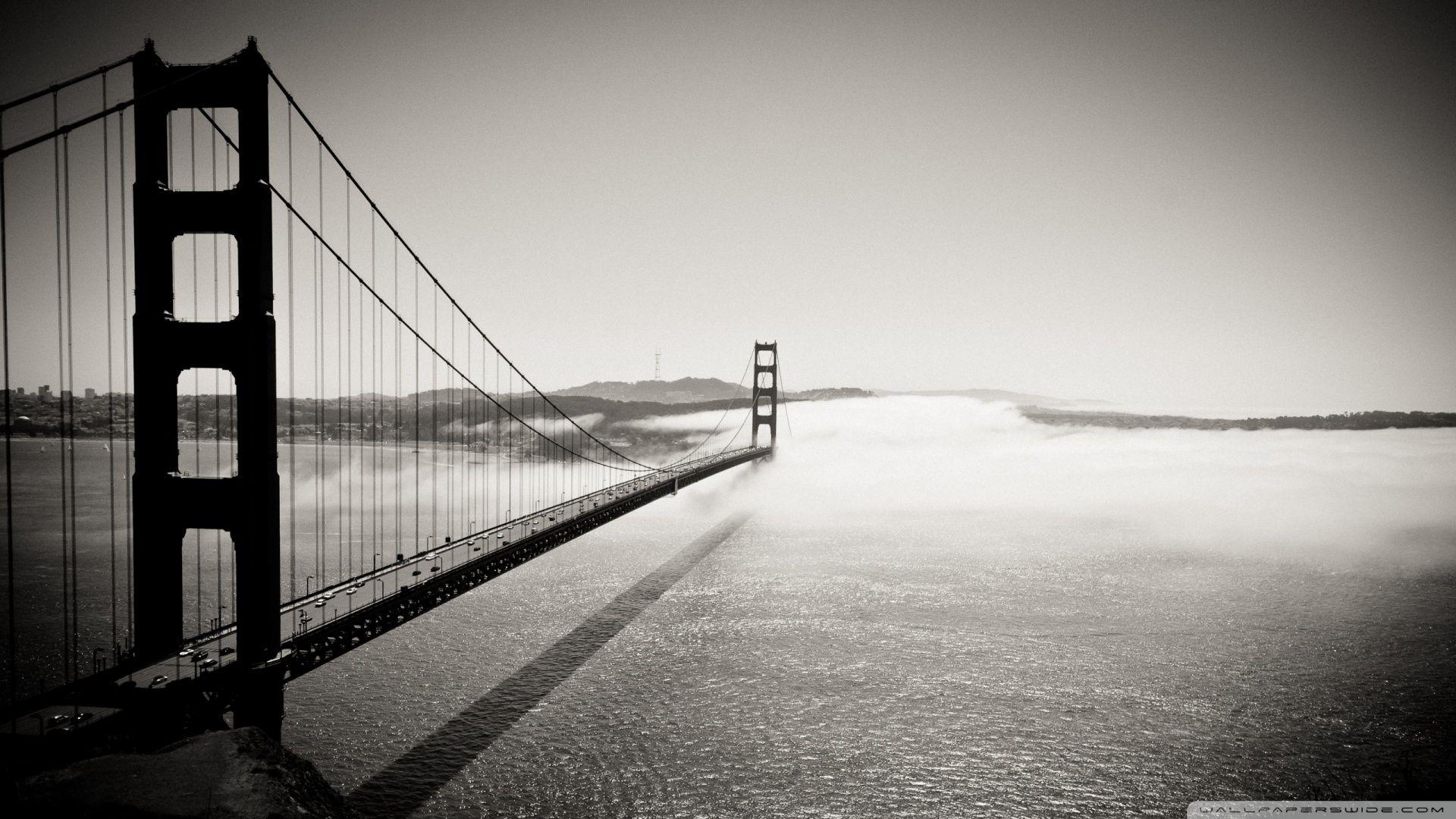 1920x1080 Black and White Wallpaper