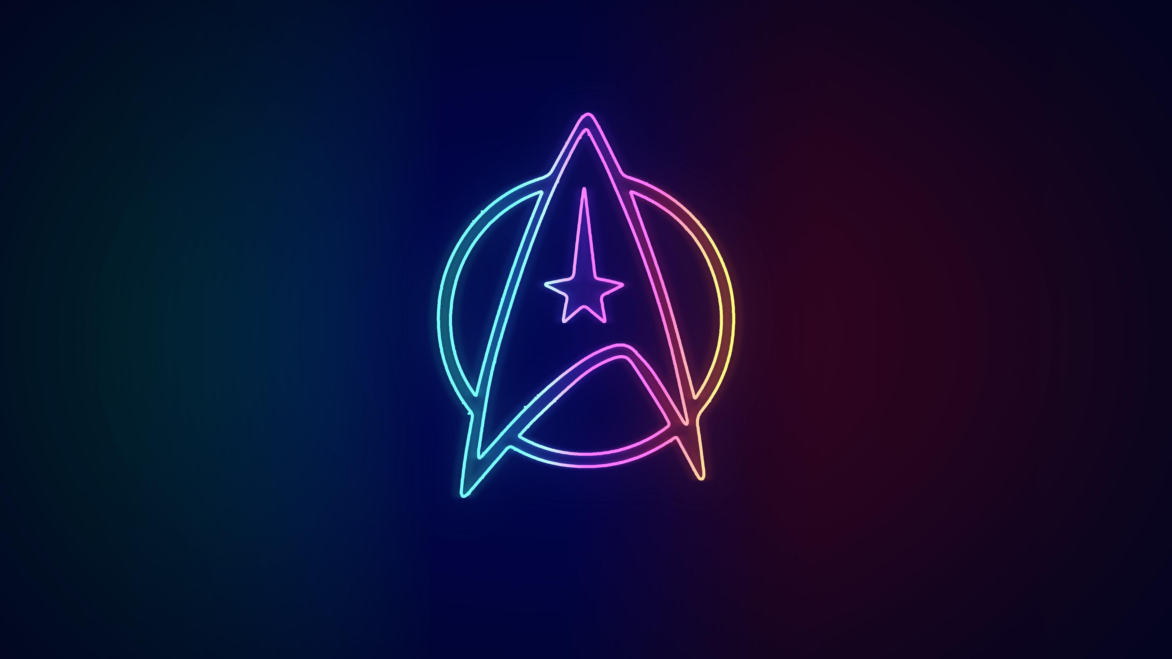3840x2160 Neon Star Trek Wallpaper [3840 x 2160]