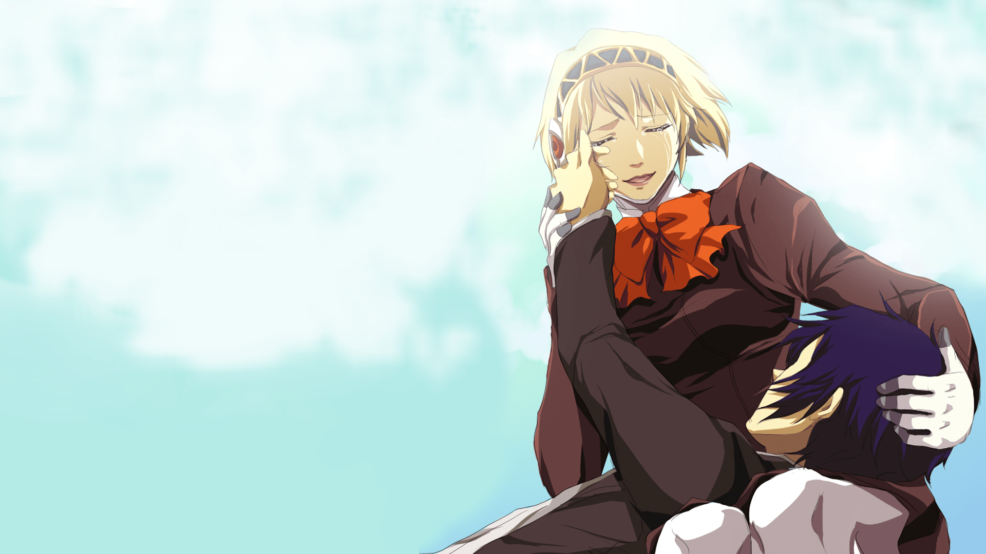 1920x1080 Possible Spoiler Persona 3 Wallpaper 1920x1080 Drawning not made by me! I just made the wallpaper 1080p! Need tr. Persona, Persona 3 aigis, Persona 4