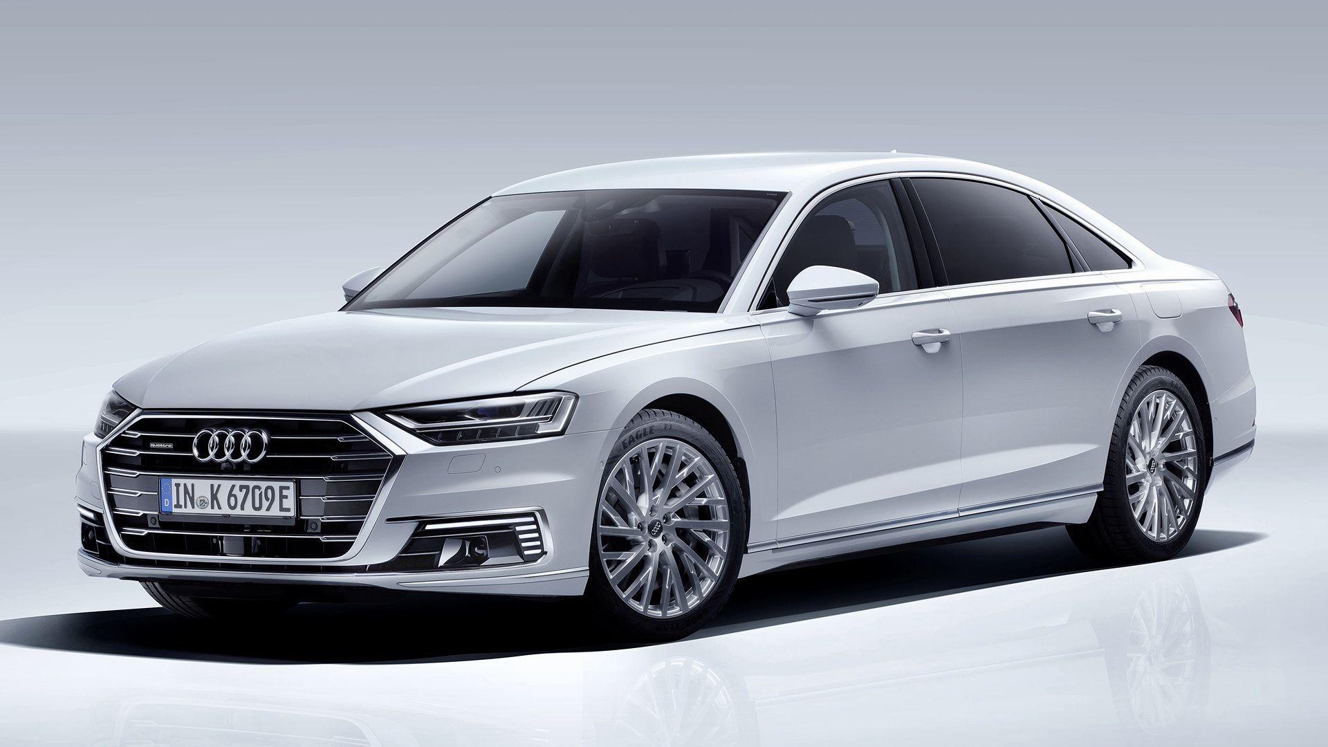 1920x1080 Vehicles Audi A8 L Plug In Hybrid Audi Hybrid Car Full Size Car Luxury Car Sedan Silver Car Car HD Wallpaper Background Image