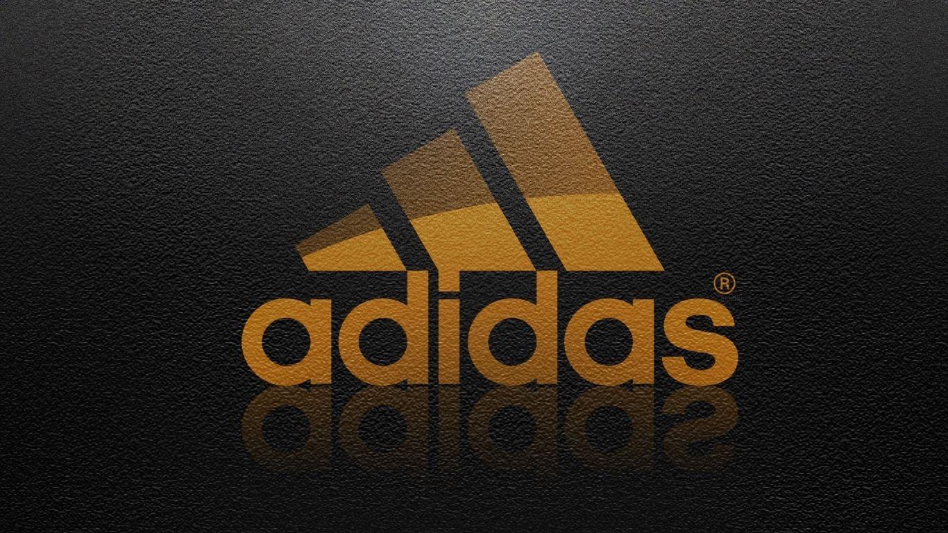 1366x768 Adidas Logo 3D Wallpaper