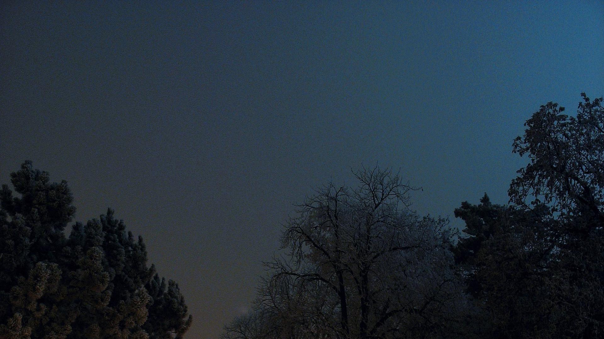 1920x1080 Winter night walk fog romania parks cities wallpaper
