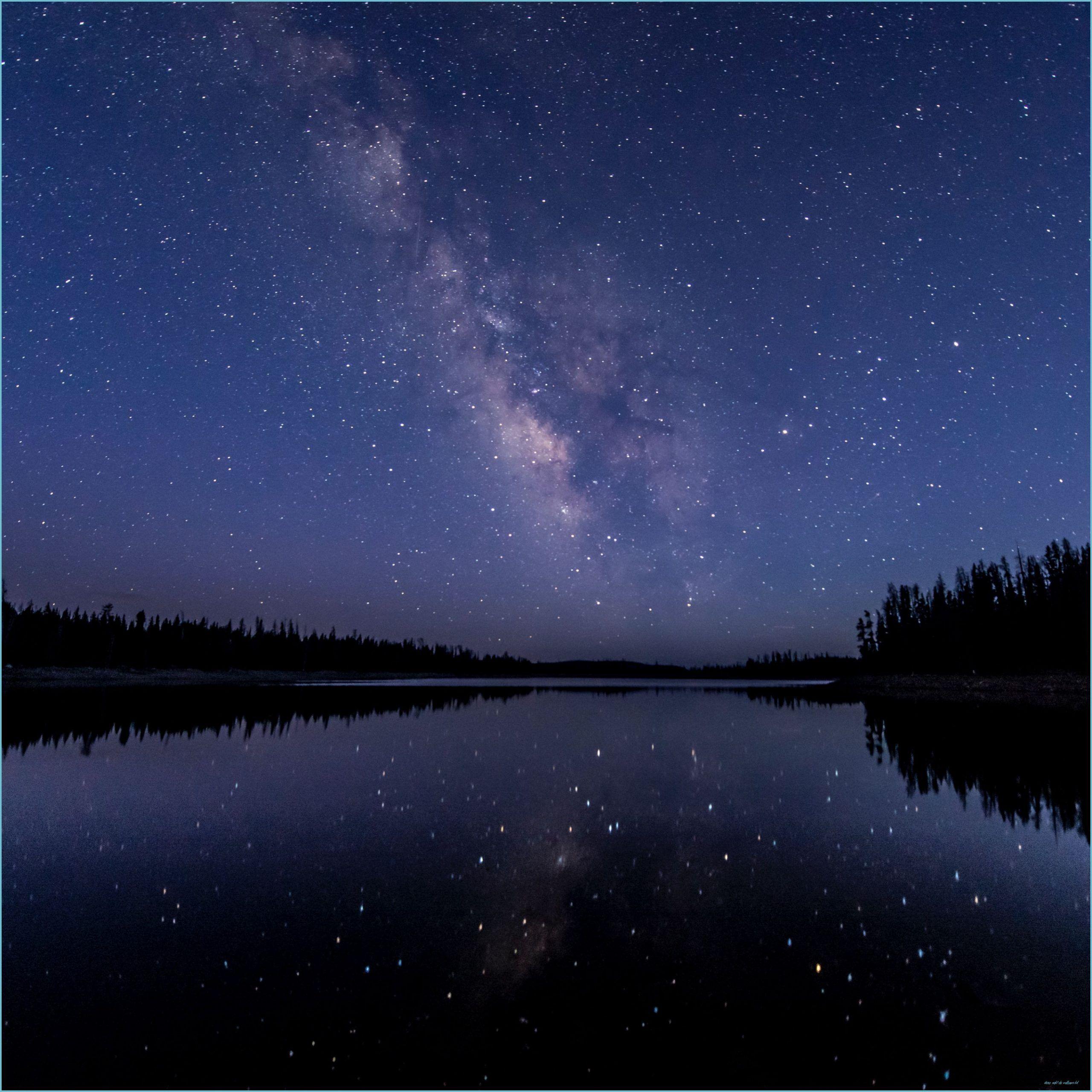 2560x2560 Wallpaper Night Sky, Stars, Starry Sky HD night sky wallpaper HD