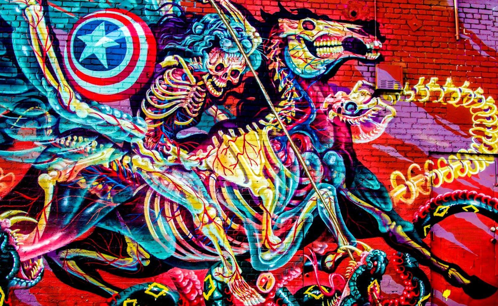 1600x984 Wallpaper Graffitis