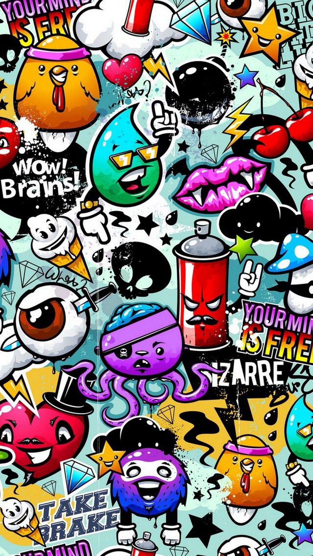 1080x1920 Graffiti Phone Background Live Wallpaper HD