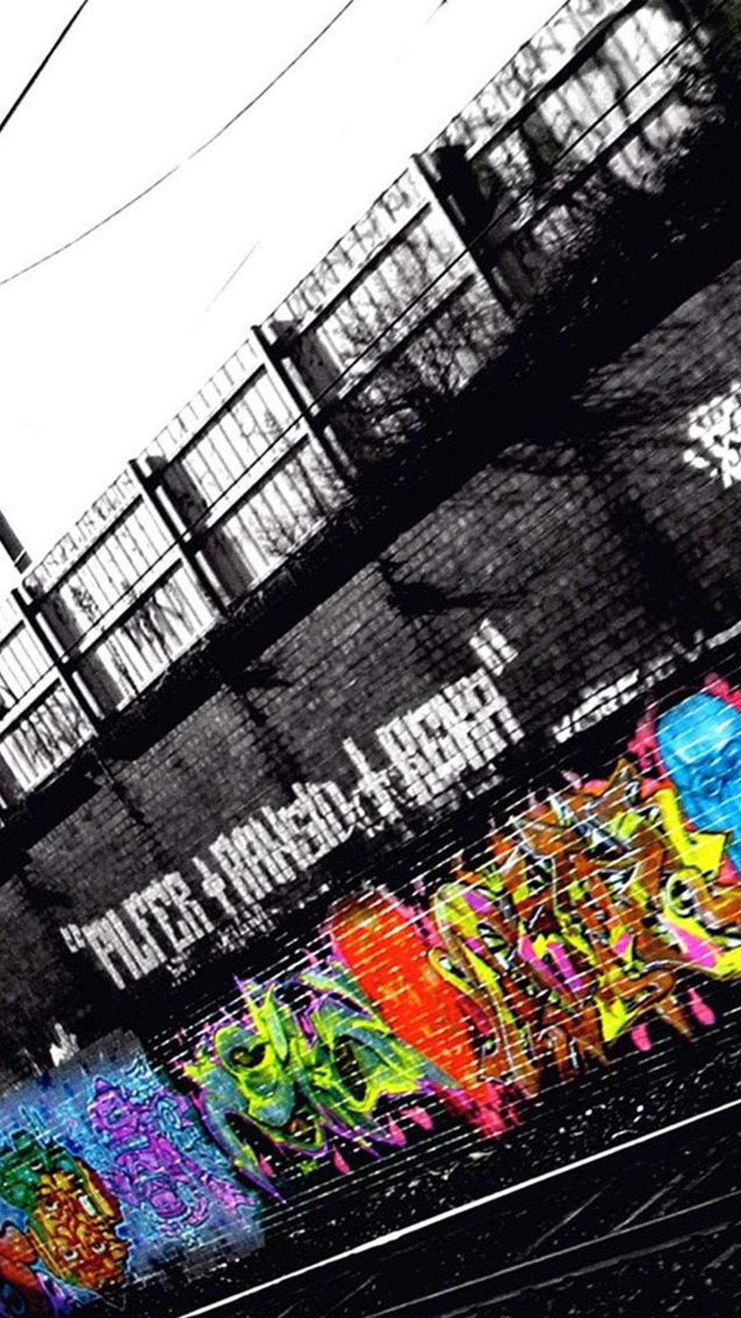 1080x1920 Graffiti Bridge Android wallpaper HD wallpaper