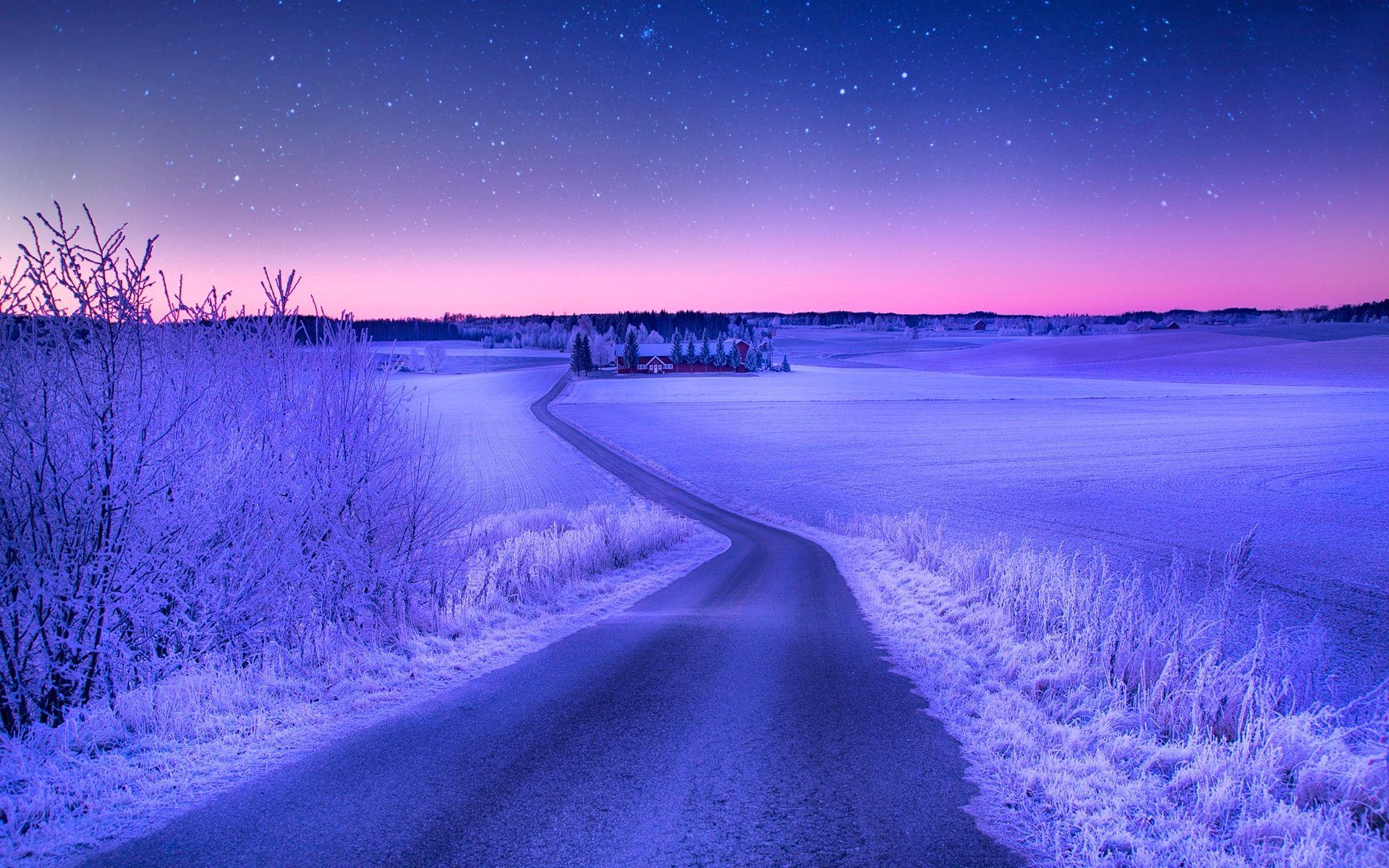 1920x1200 Winter Norway Wallpaper HD