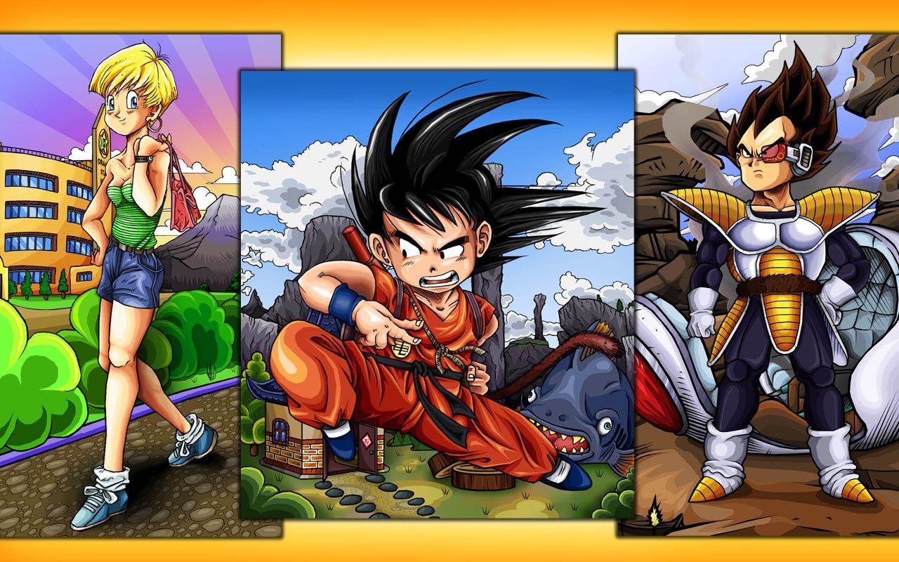 1280x800 Dragon Ball Z Manga