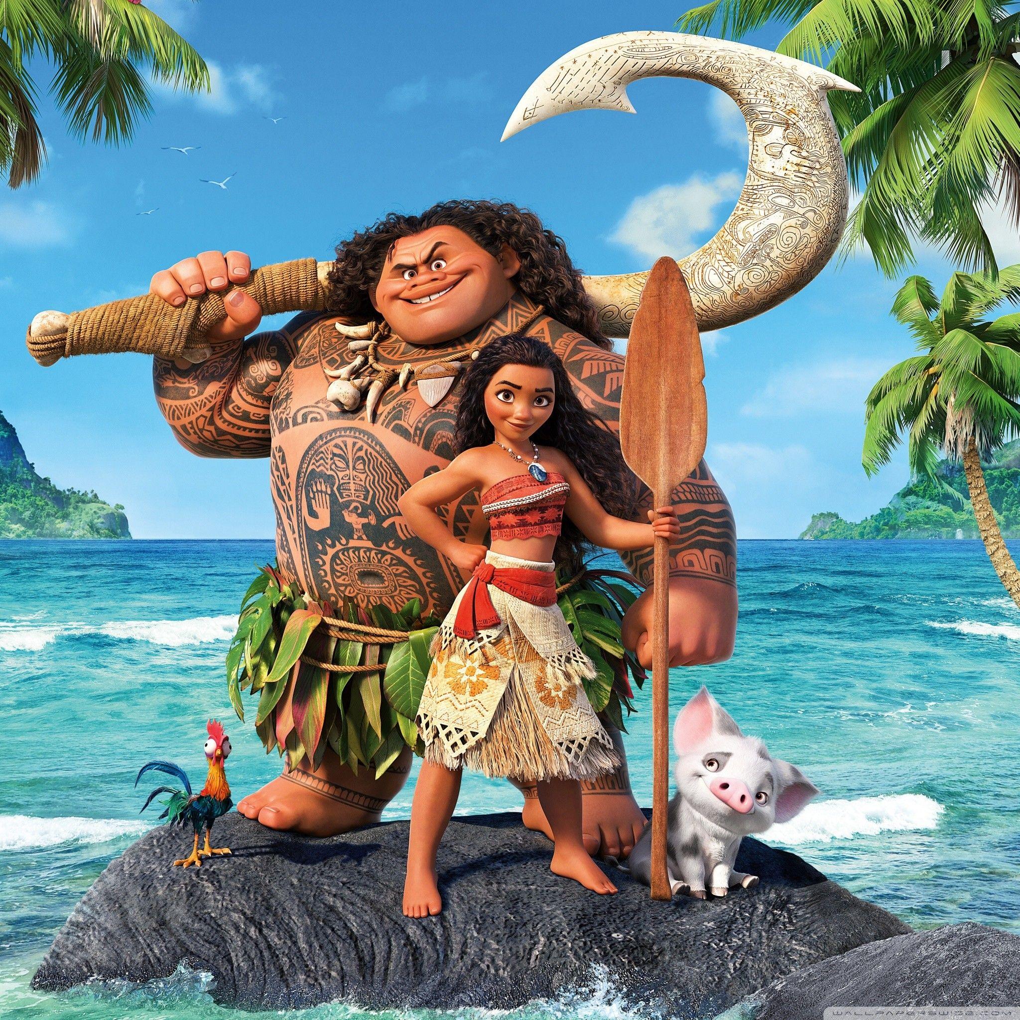 2048x2048 Moana Wallpaper