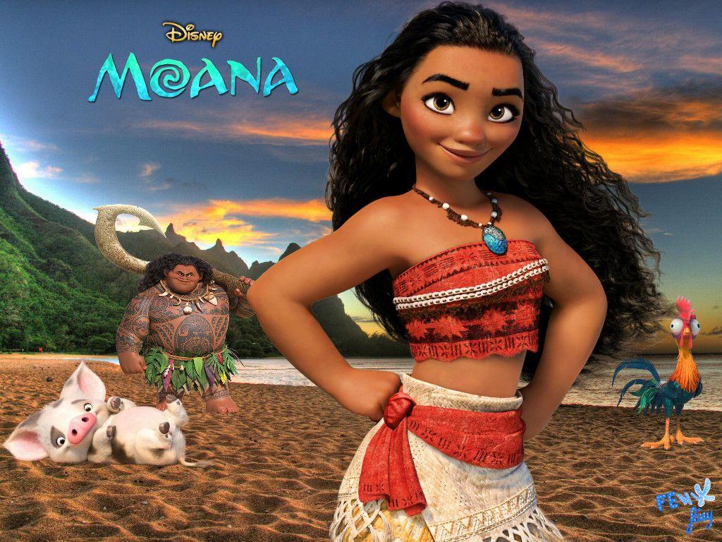 1024x768 Wallpaper Moana