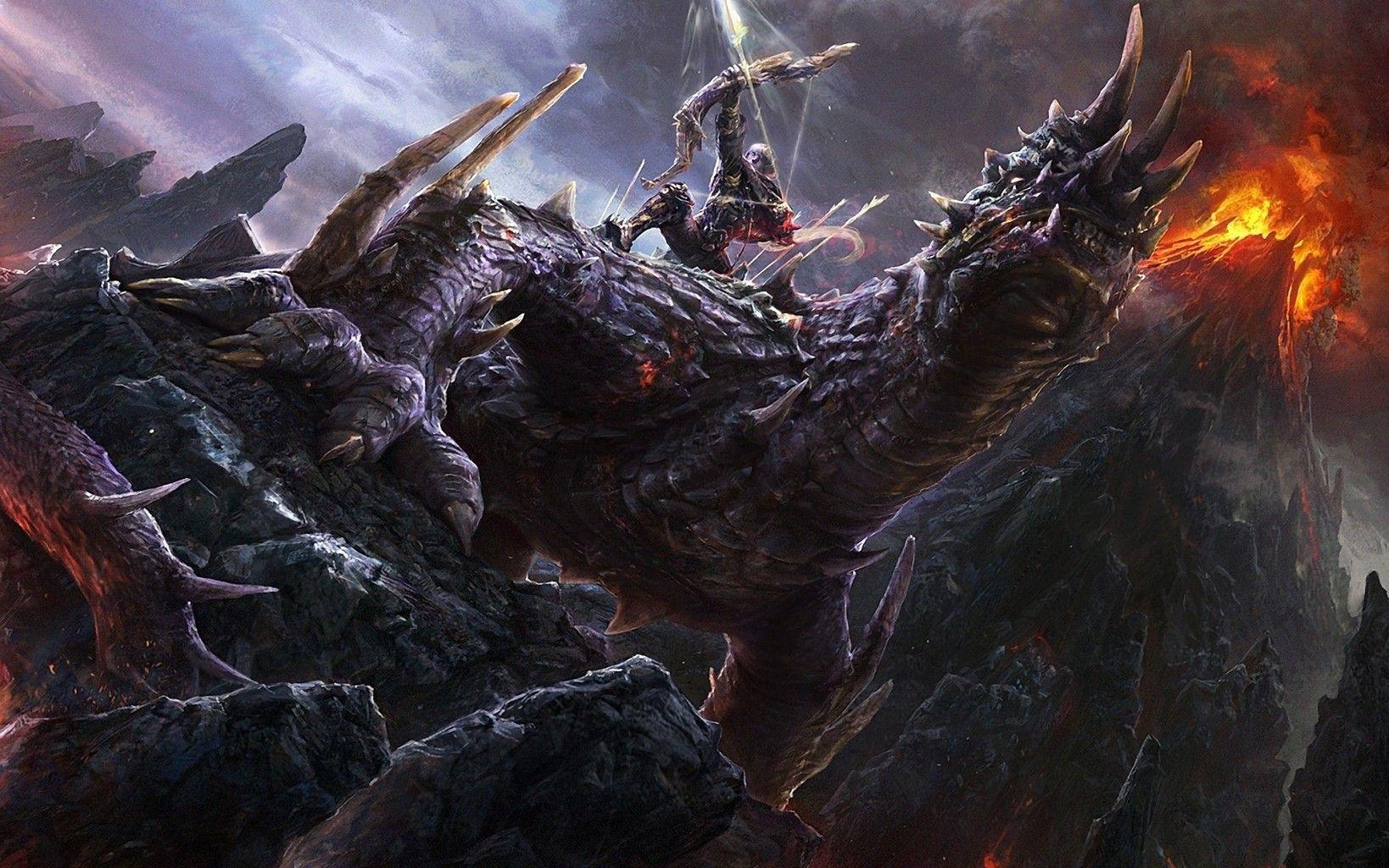 1638x1024 Archer Dragon Rider warrior wallpaperx1024