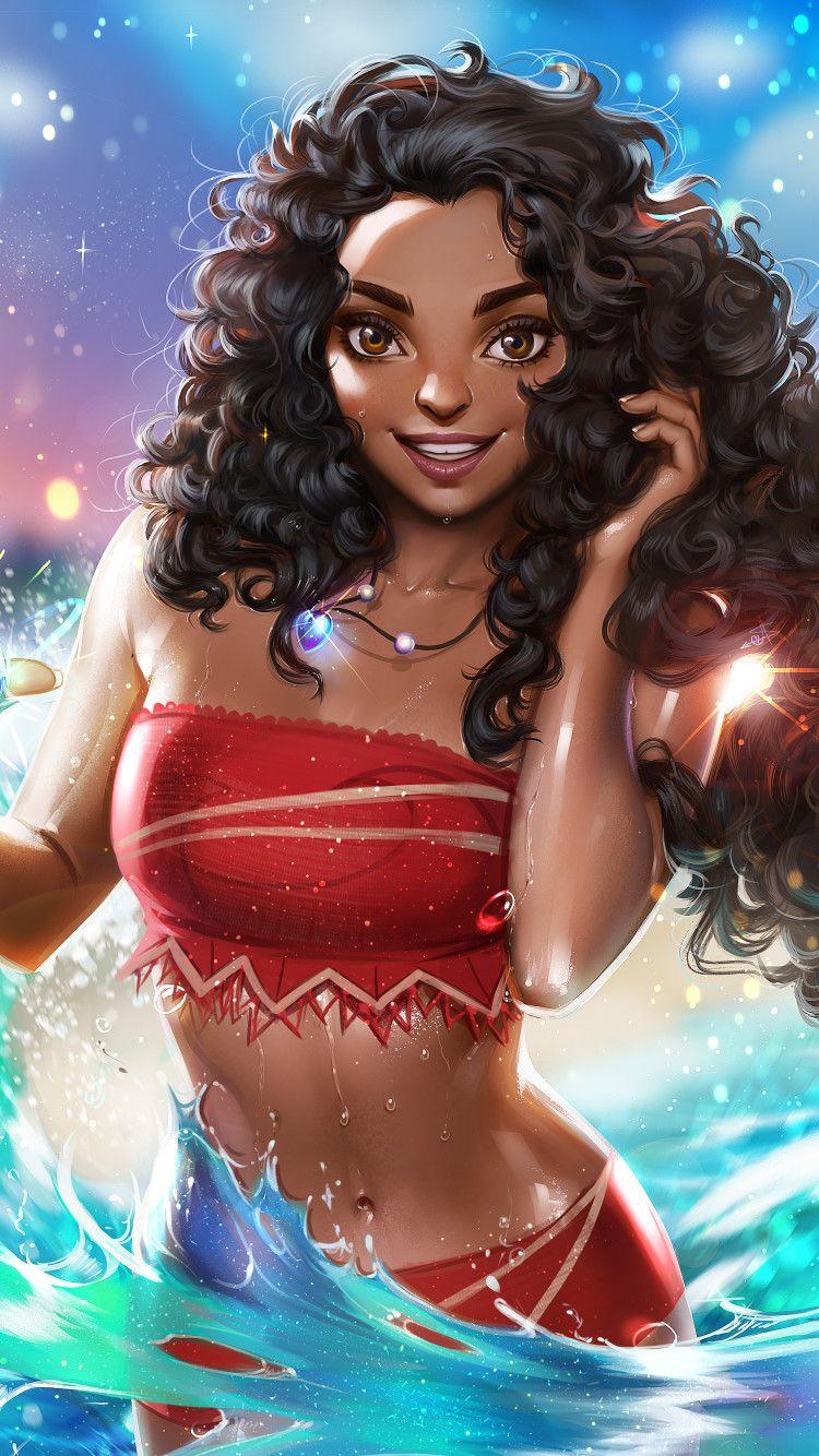 750x1334 Moana Fan Art