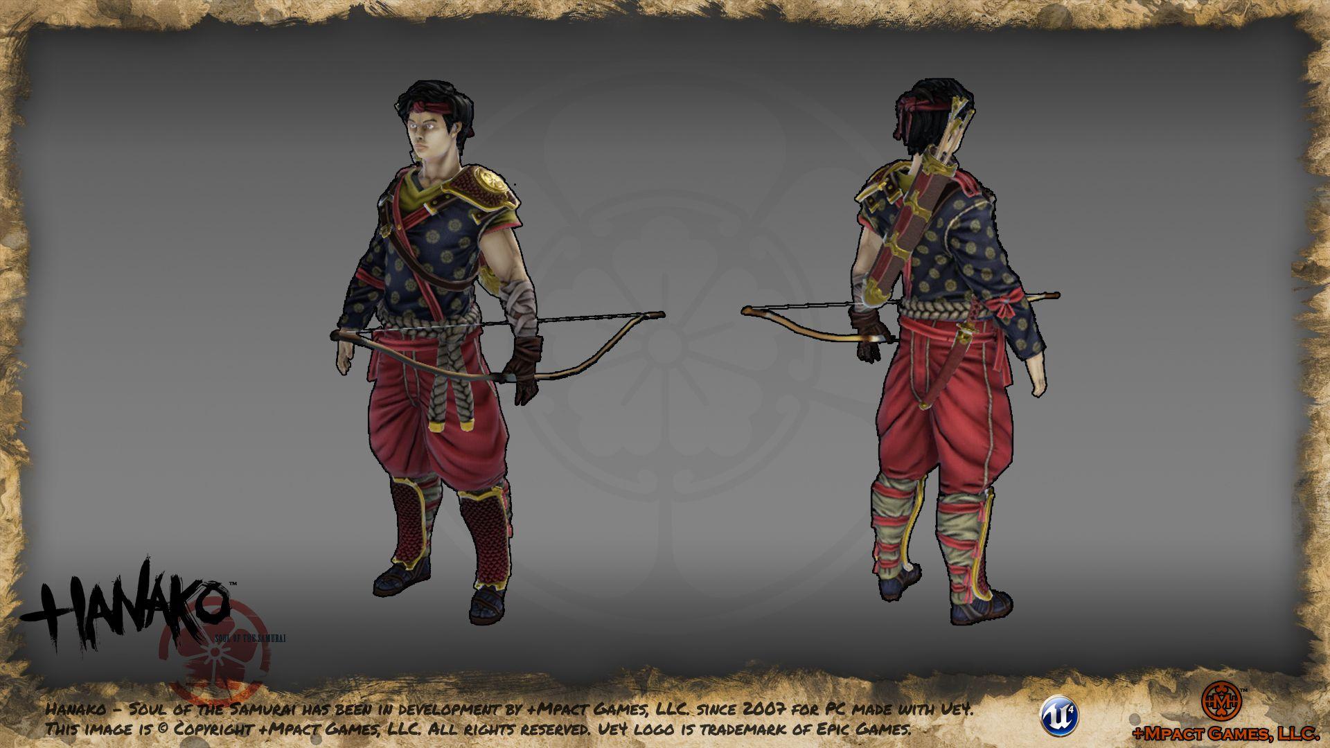 1920x1080 Hanako Clan Samurai Archer image: Honor & Blade
