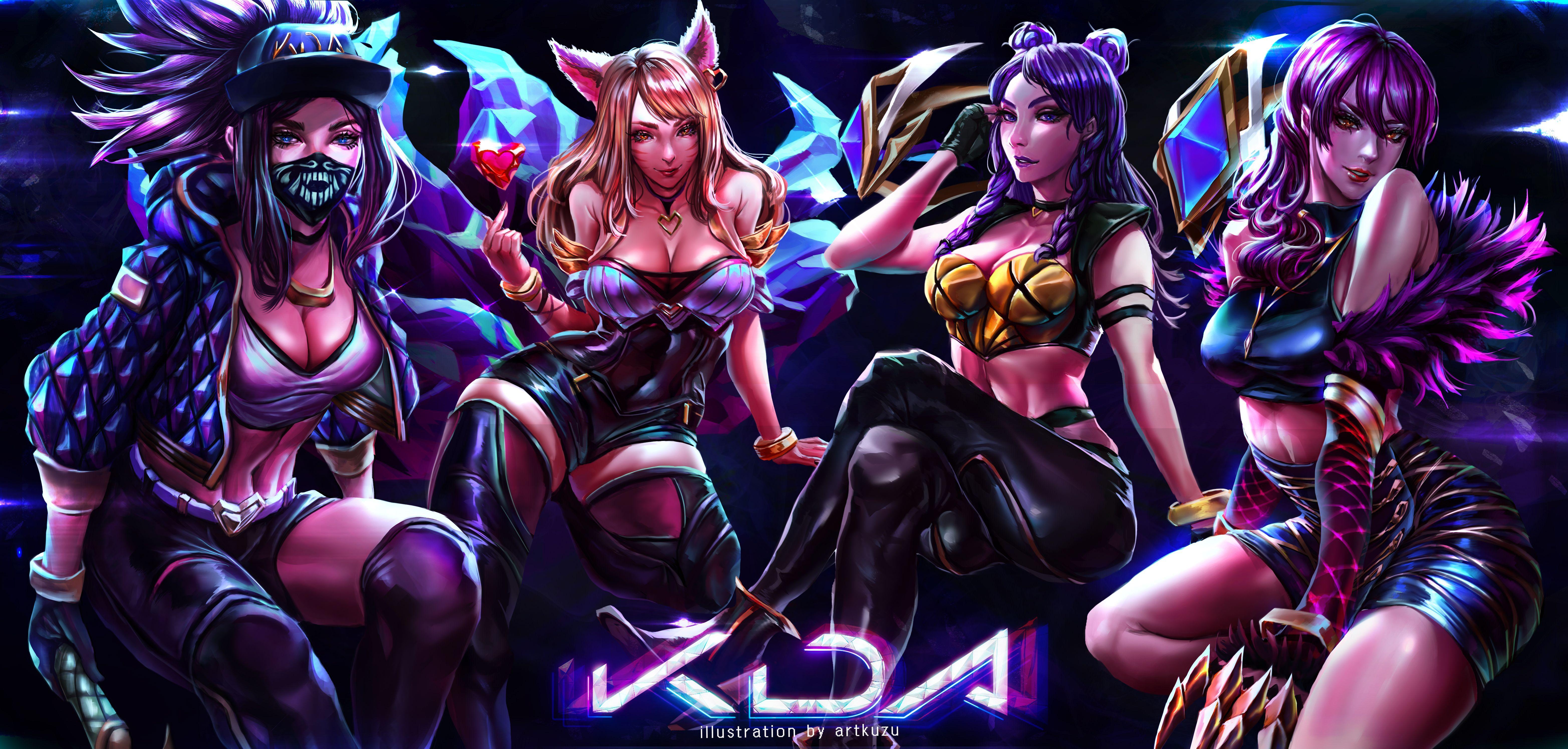 League Of Legends Kda Wallpapers Top Free League Of Legends Kda Backgrounds Wallpaperaccess 