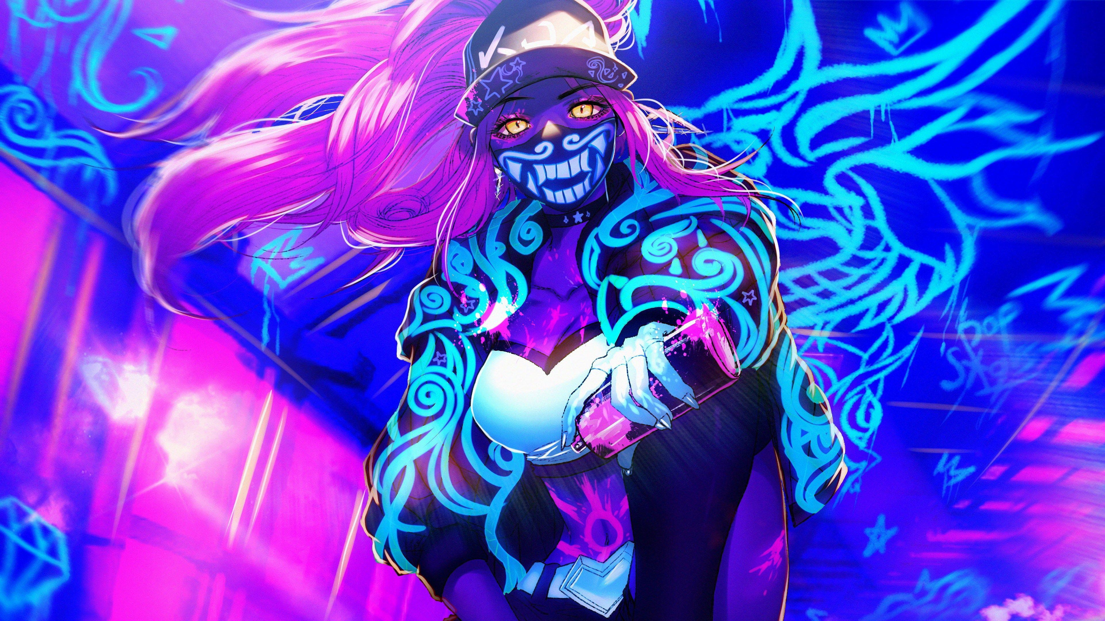 3840x2160 Kda Akali Wallpaper HD