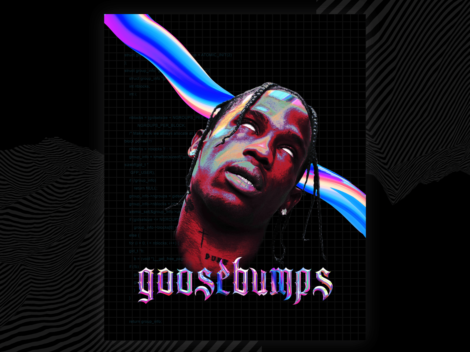 1600x1200 Travis Scott - Nghệ thuật trừu tượng của Dilpreet Singh trên Dribbble