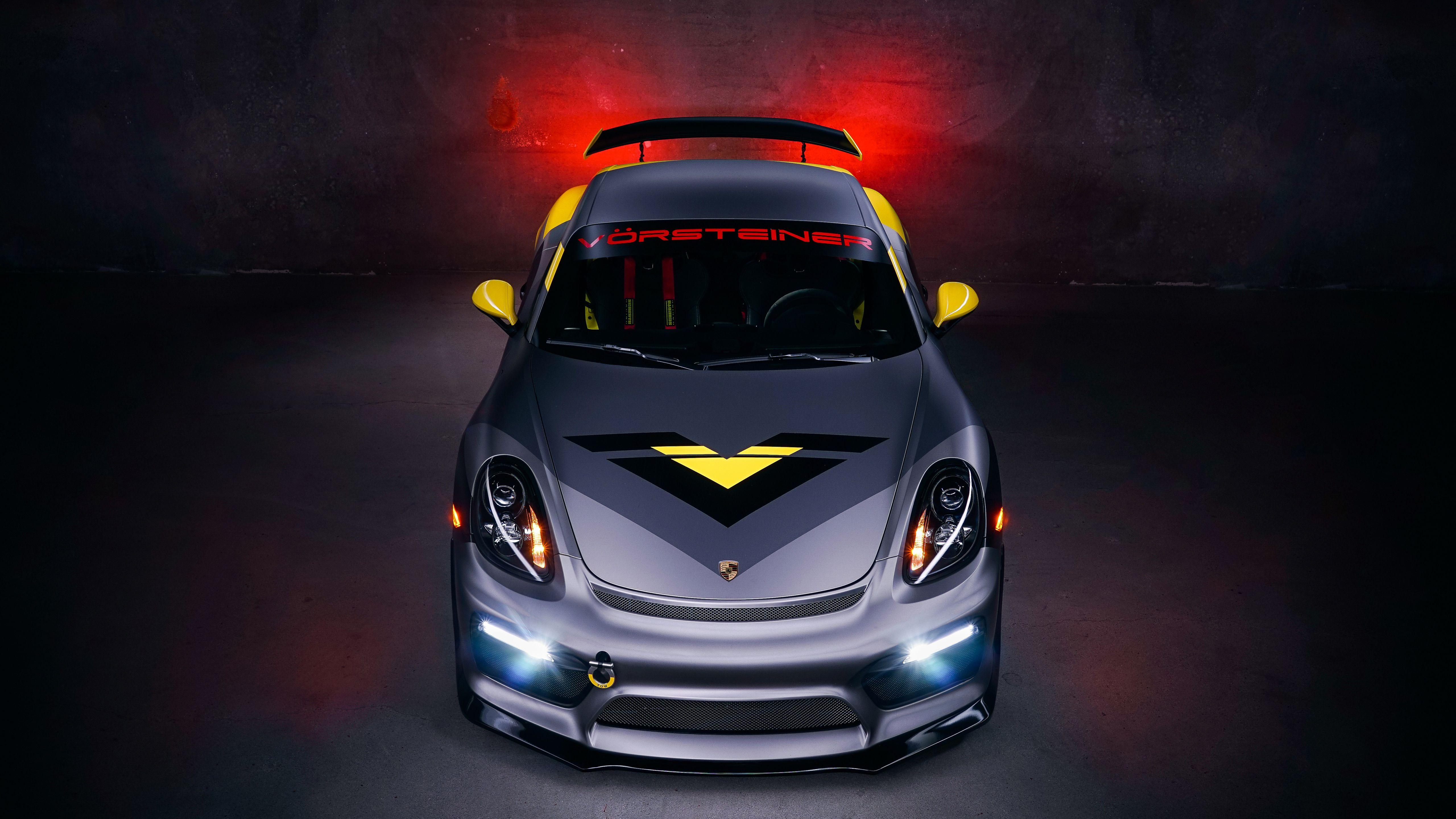 5120x2880 Porsche GT4 Vorsteiner 4K 5K Wallpaper. HD Car Wallpaper