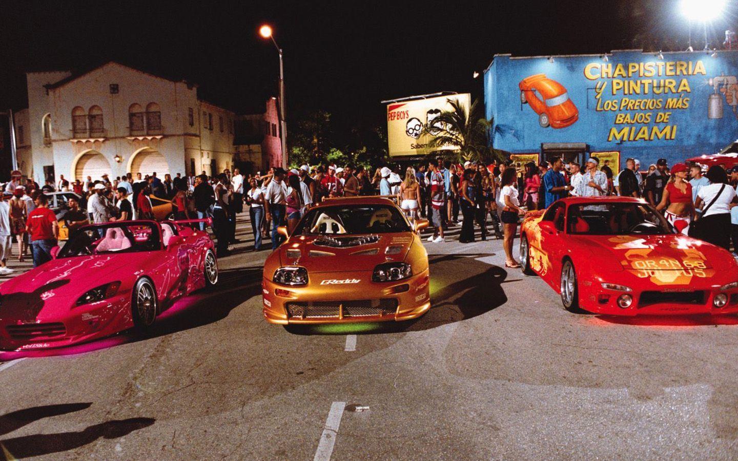 1440x900 Fast And Furious Cars Wallpaper