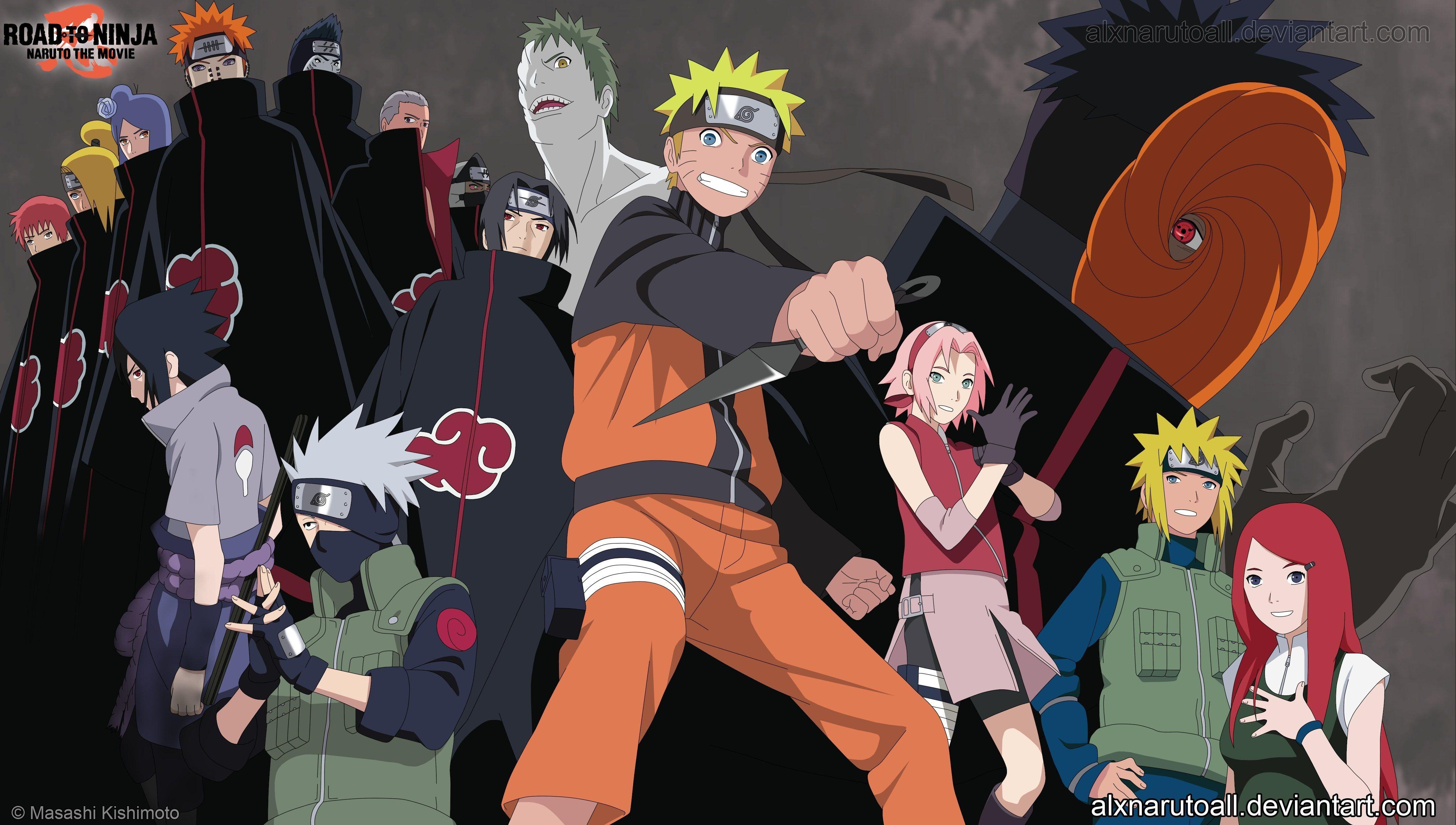 4413x2500 Cool photo of Naruto, wallpaper of Minato, kushina