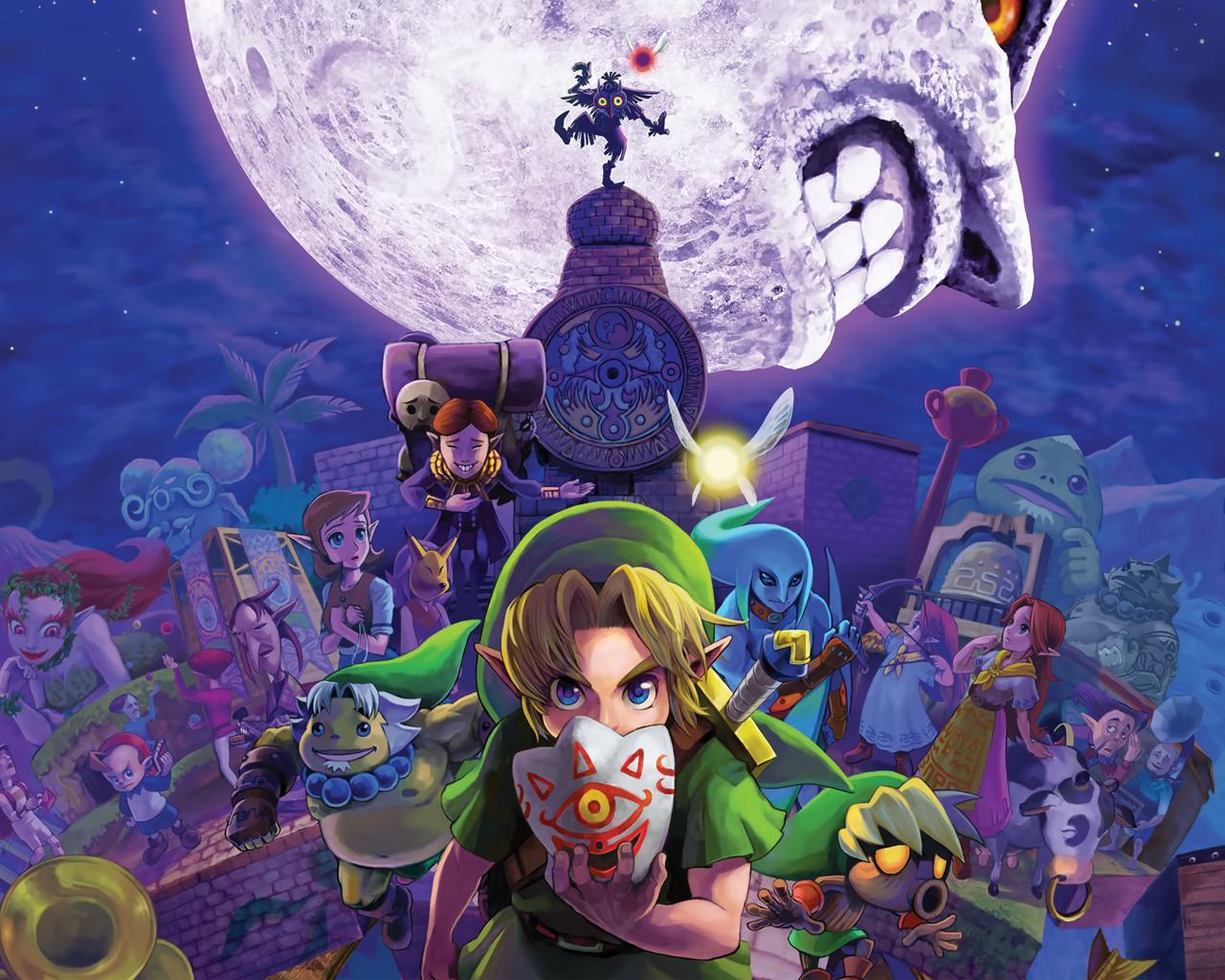 1280x1024 skull Kid #anju #the Legend Of Zelda Of Zelda Majora's Mask Wallpaper & Background Download