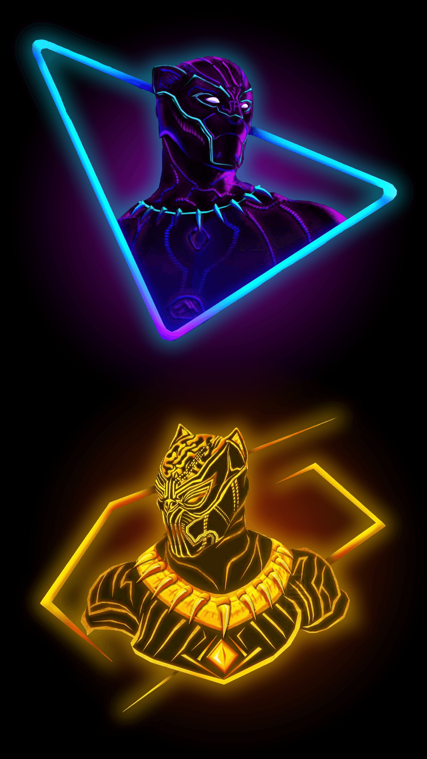 Black Panther Neon Wallpapers - Top Free Black Panther Neon Backgrounds