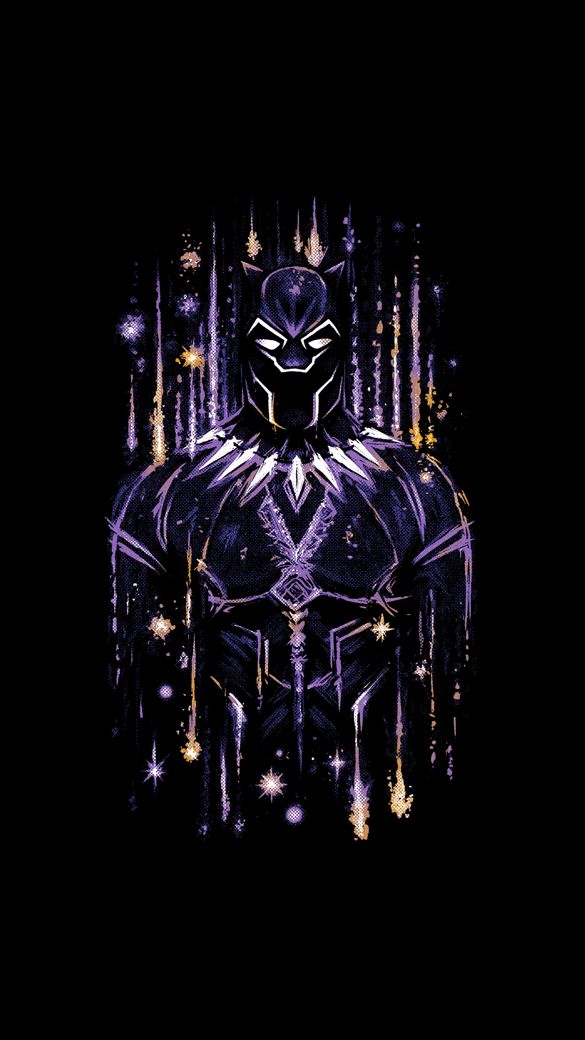 1152x2048 Aubameyang Black Panther Wallpaper