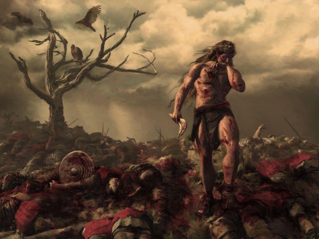 1024x768 Bible Samson Wallpaper