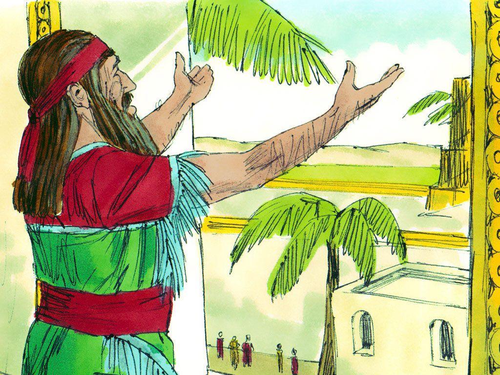 1024x768 FreeBibleimage - Daniel In The Lions' Den - Daniel Is Thrown Into The Lions' Den After Refusing To Stop Praying To God (Daniel 6:1 28)