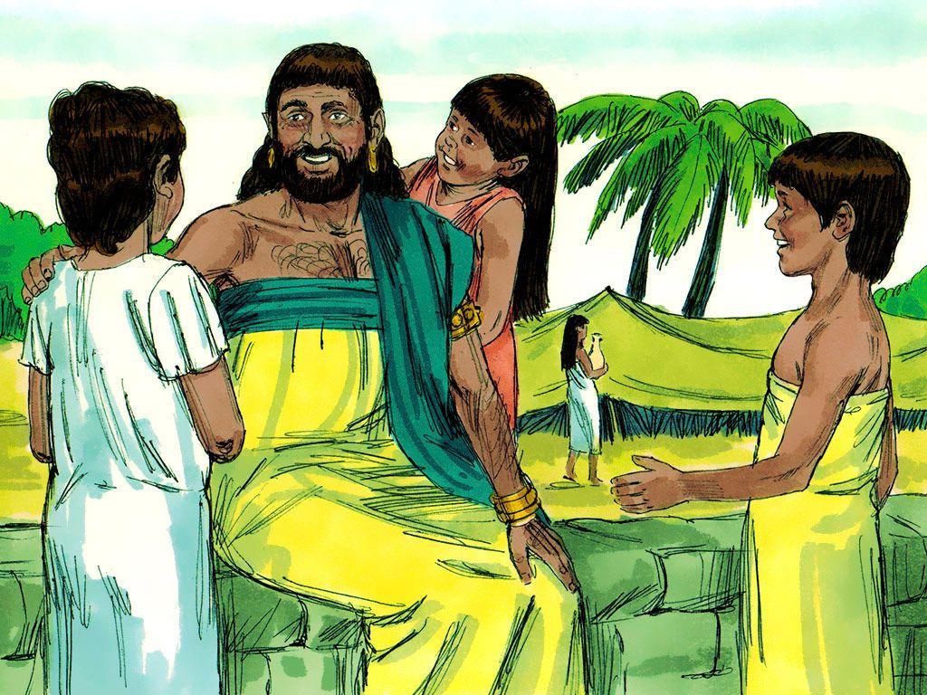 1024x768 FreeBibleimage - The suffering of Job - Job is afflicted by adversity and his friends comment on his suffering (Job)