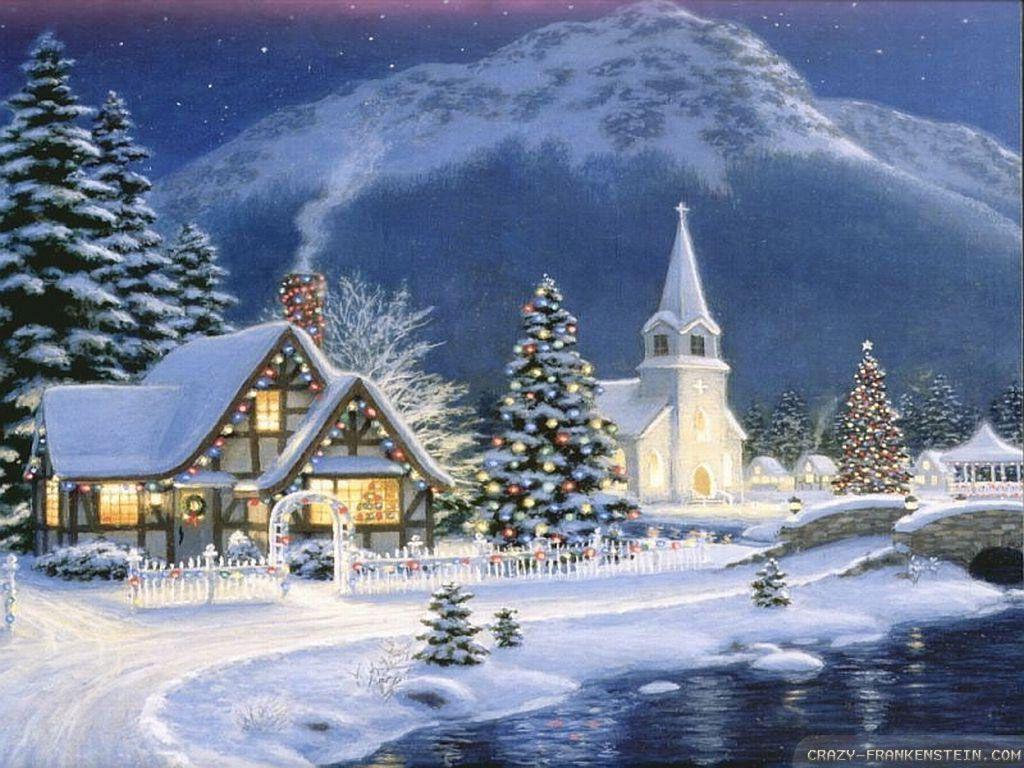 1024x768 Dickens Village Background. Dickens Village Wallpaper, Santa's Village Wallpaper and Peaceful Village Wallpaper