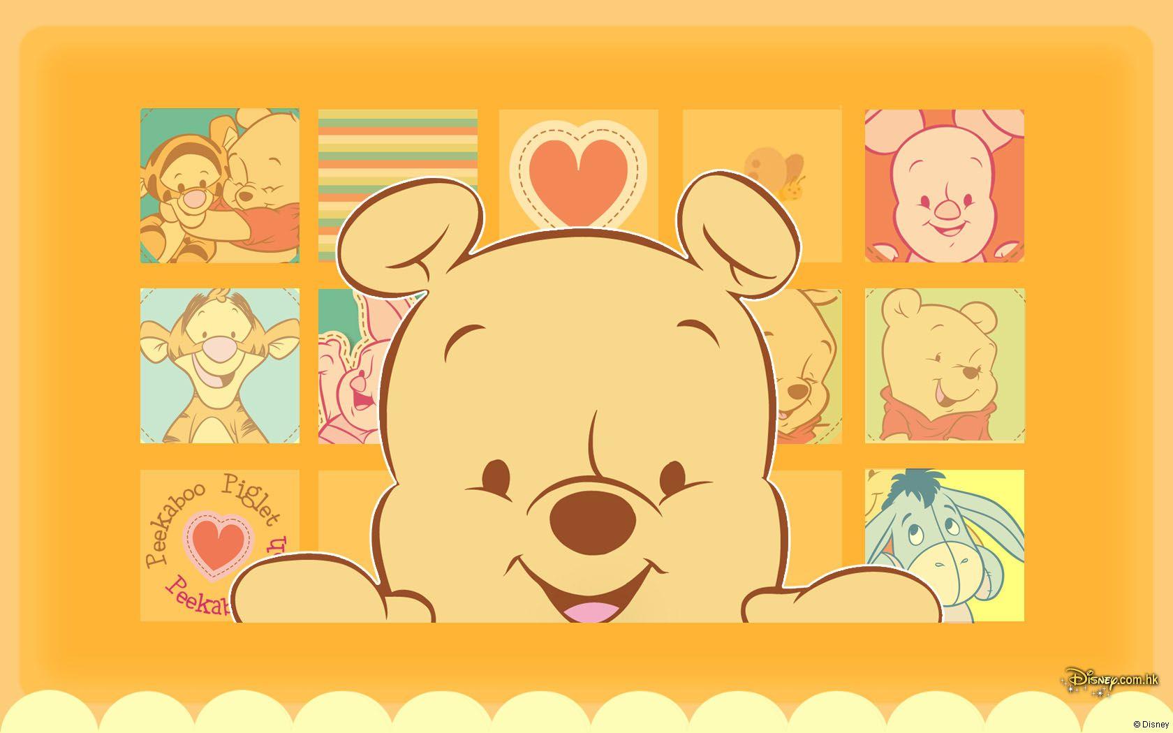 1680x1050 Winnie the Pooh desktop wallpaper