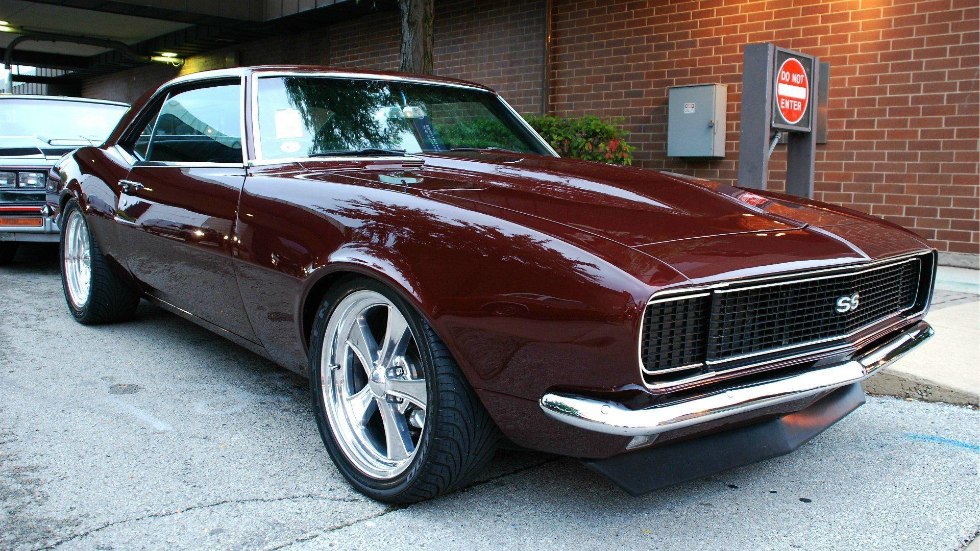 1920x1080 Powerful Chevrolet Camaro SS 1968 Desktop wallpaper 1920x1080