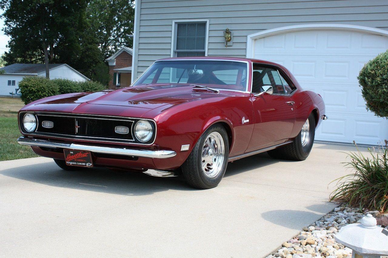 1280x853 Free Download Wallpaper: 1968 Chevrolet Camaro Muscle Car