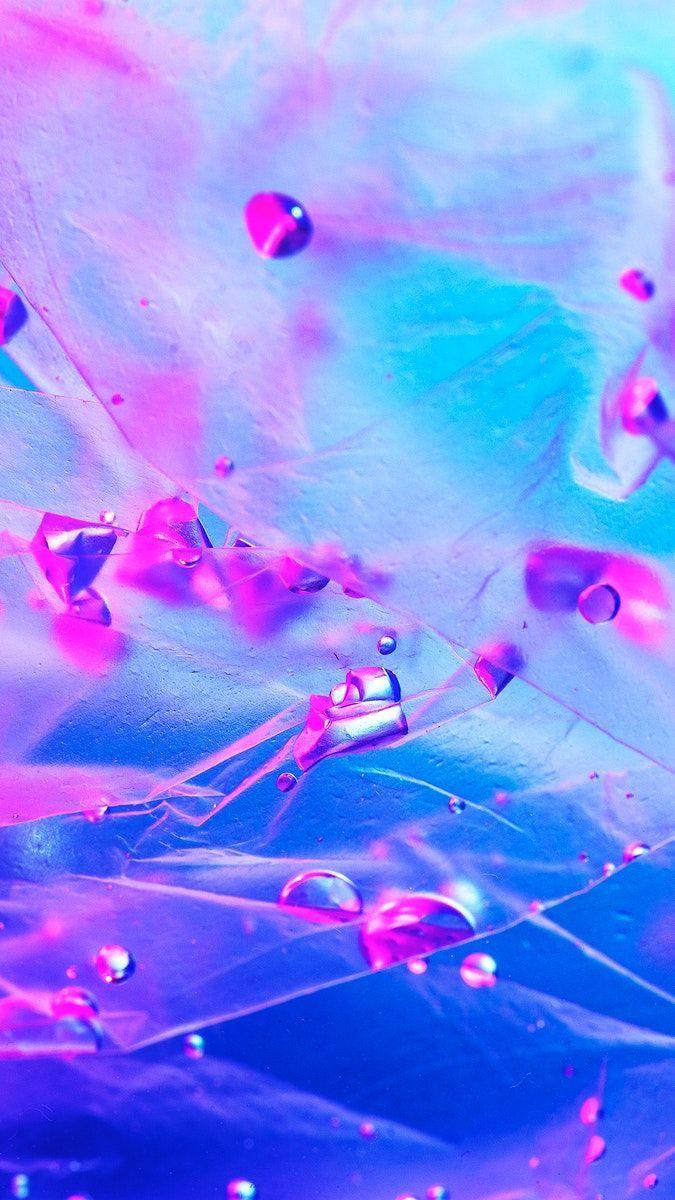 675x1200 Vibrant neon purple liquid background. free image / Teddy Rawpixel. Neon purple, Neon, Aqua art