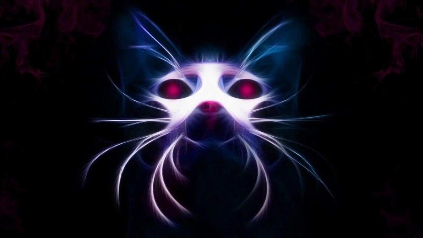 Neon Cat HD Wallpapers - Top Free Neon Cat HD Backgrounds - WallpaperAccess