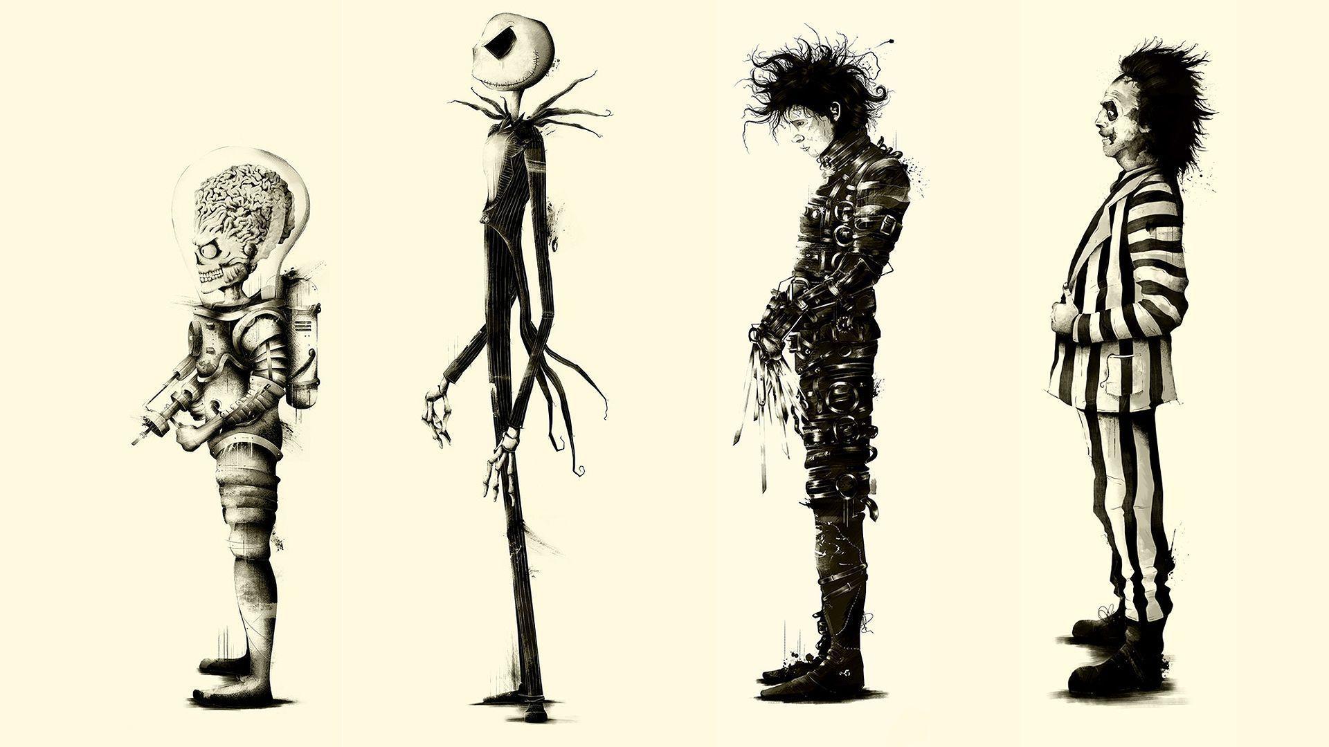 Tim Burton Laptop Wallpapers - Top Free Tim Burton Laptop Backgrounds ...