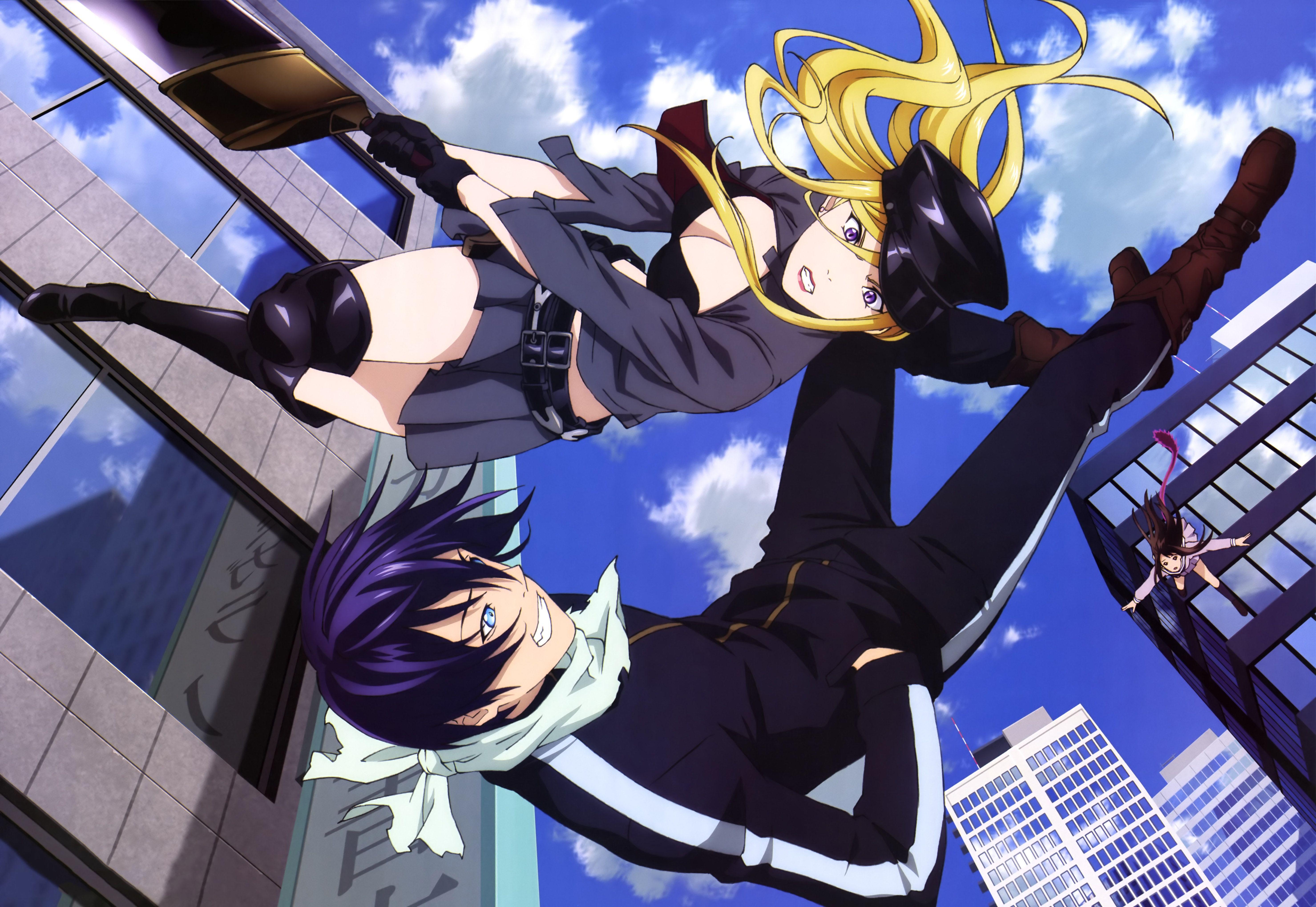 5916x4076 Yato Noragami Bishamonten Noragami Hiyori Iki Wallpaper:5916x4076