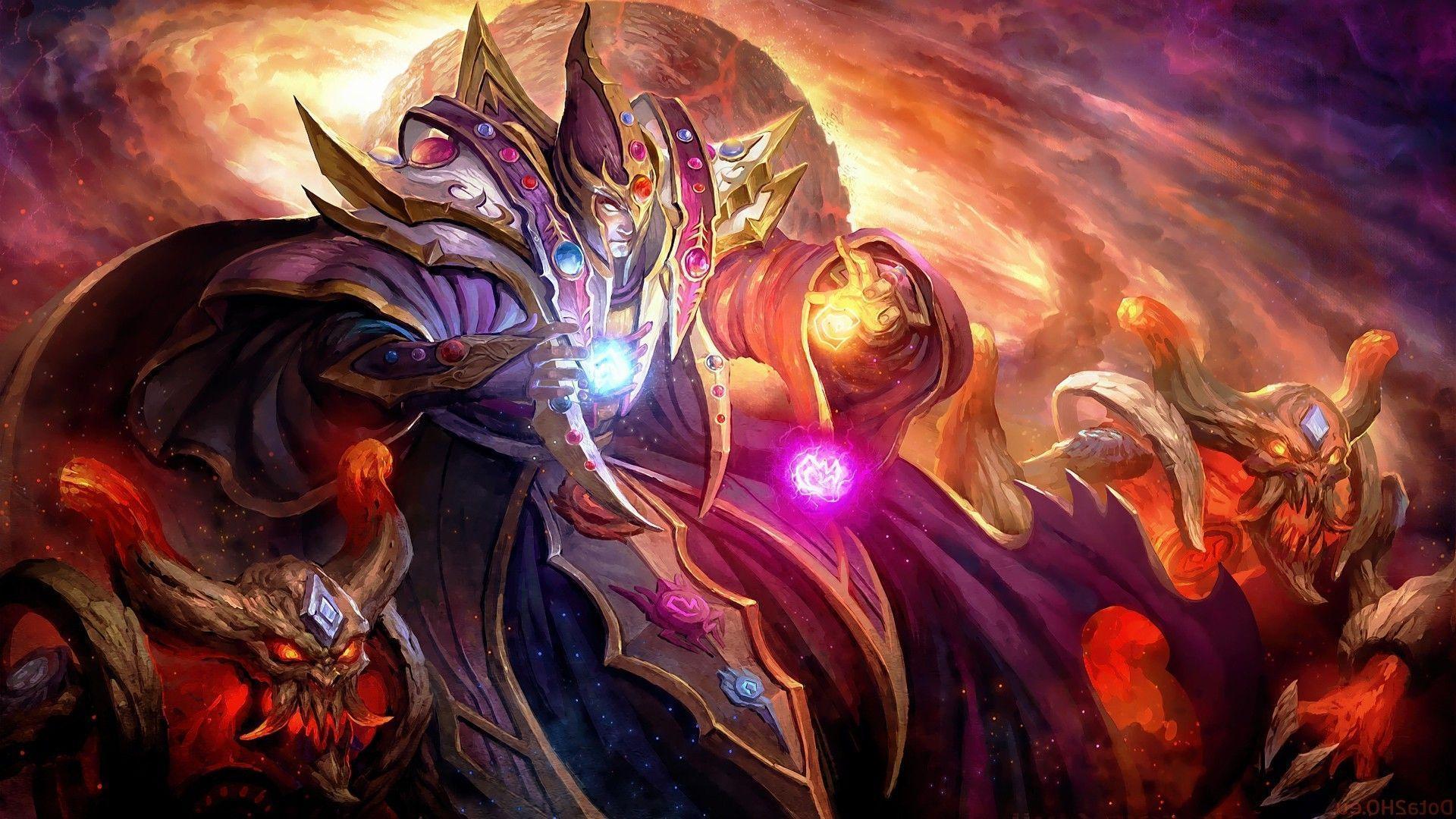 1920x1080 Invoker Wallpaper