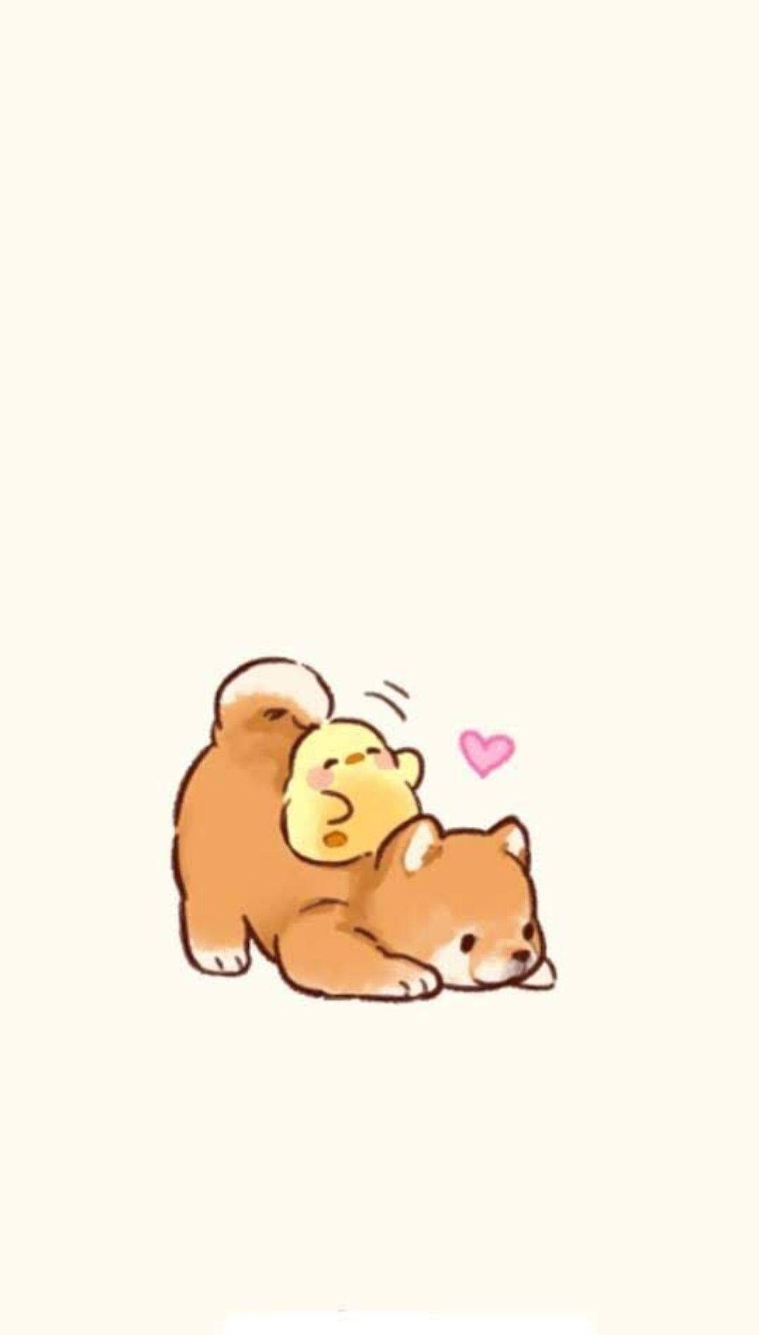 1080x1900 Pet. Dog drawing simple, Cute cartoon wallpaper, Cute drawings