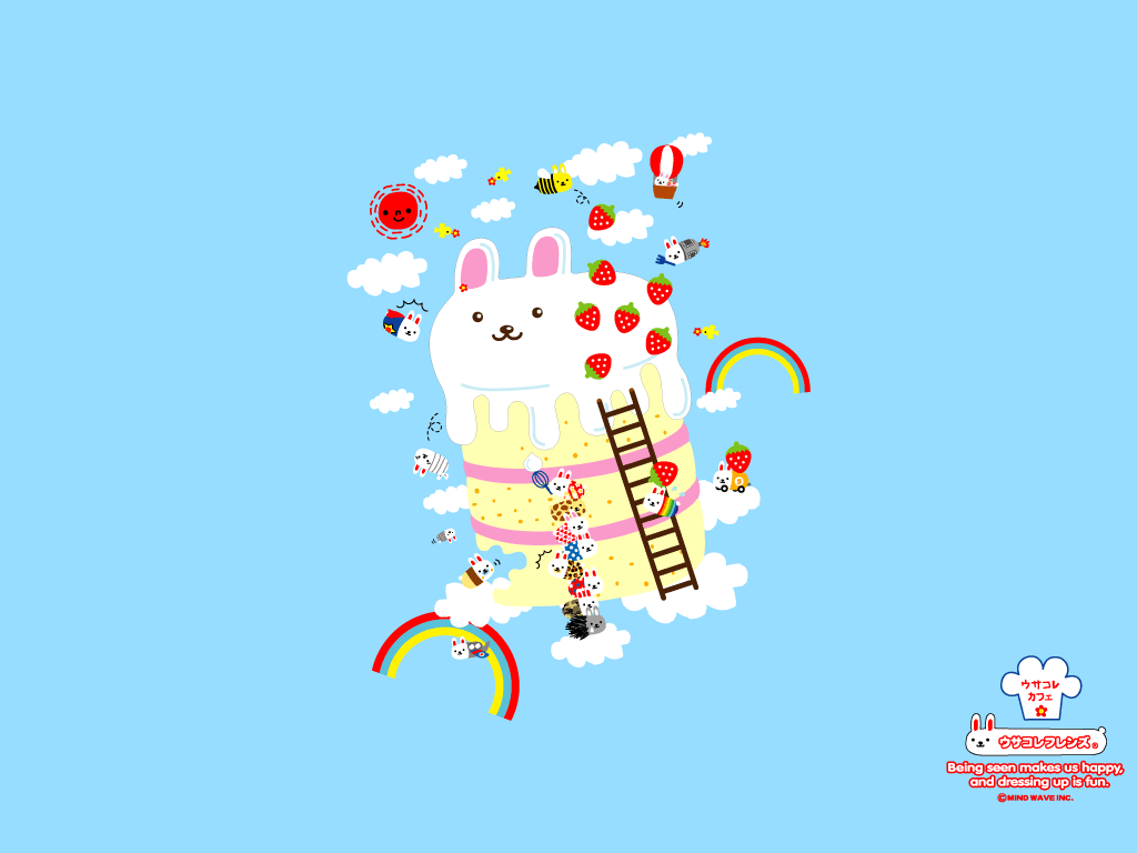 1024x768 Kawaii Desktop Background