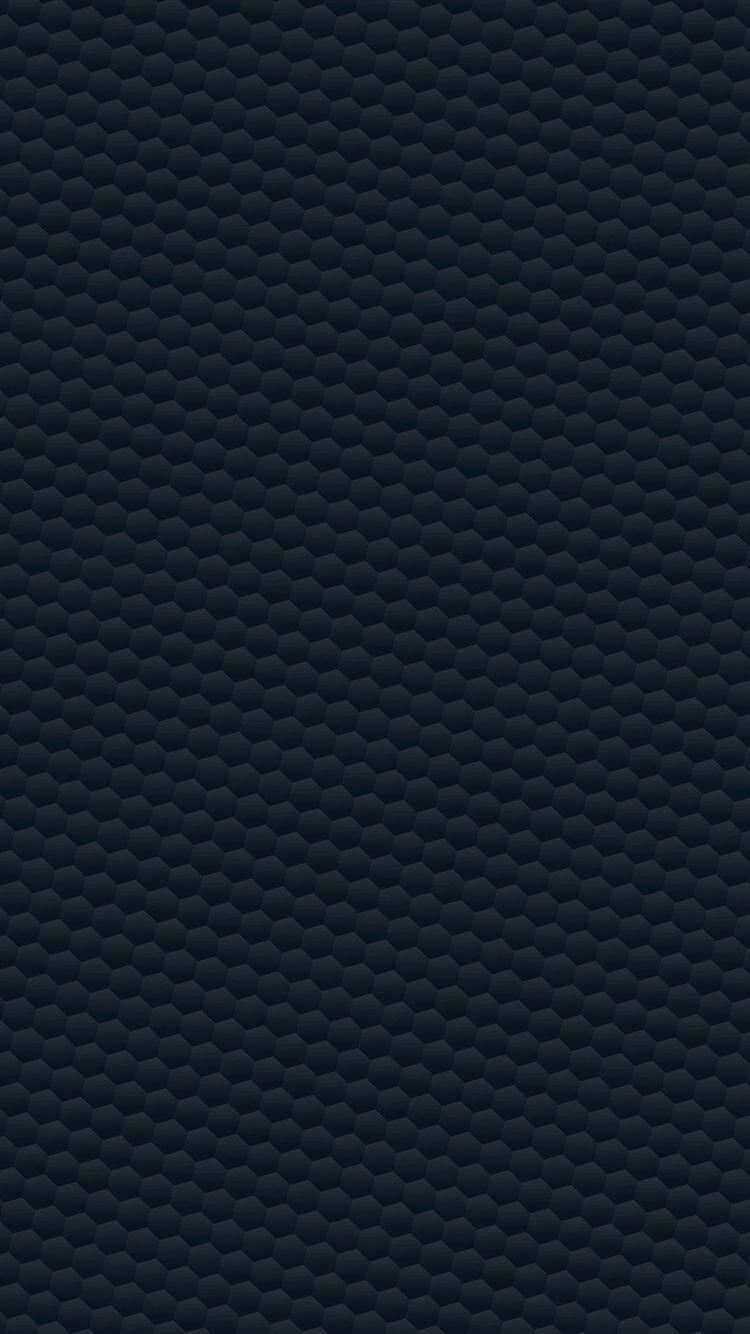 750x1334 Honeycomb Dark Blue Poly Pattern iPhone 8 Wallpaper Free Download