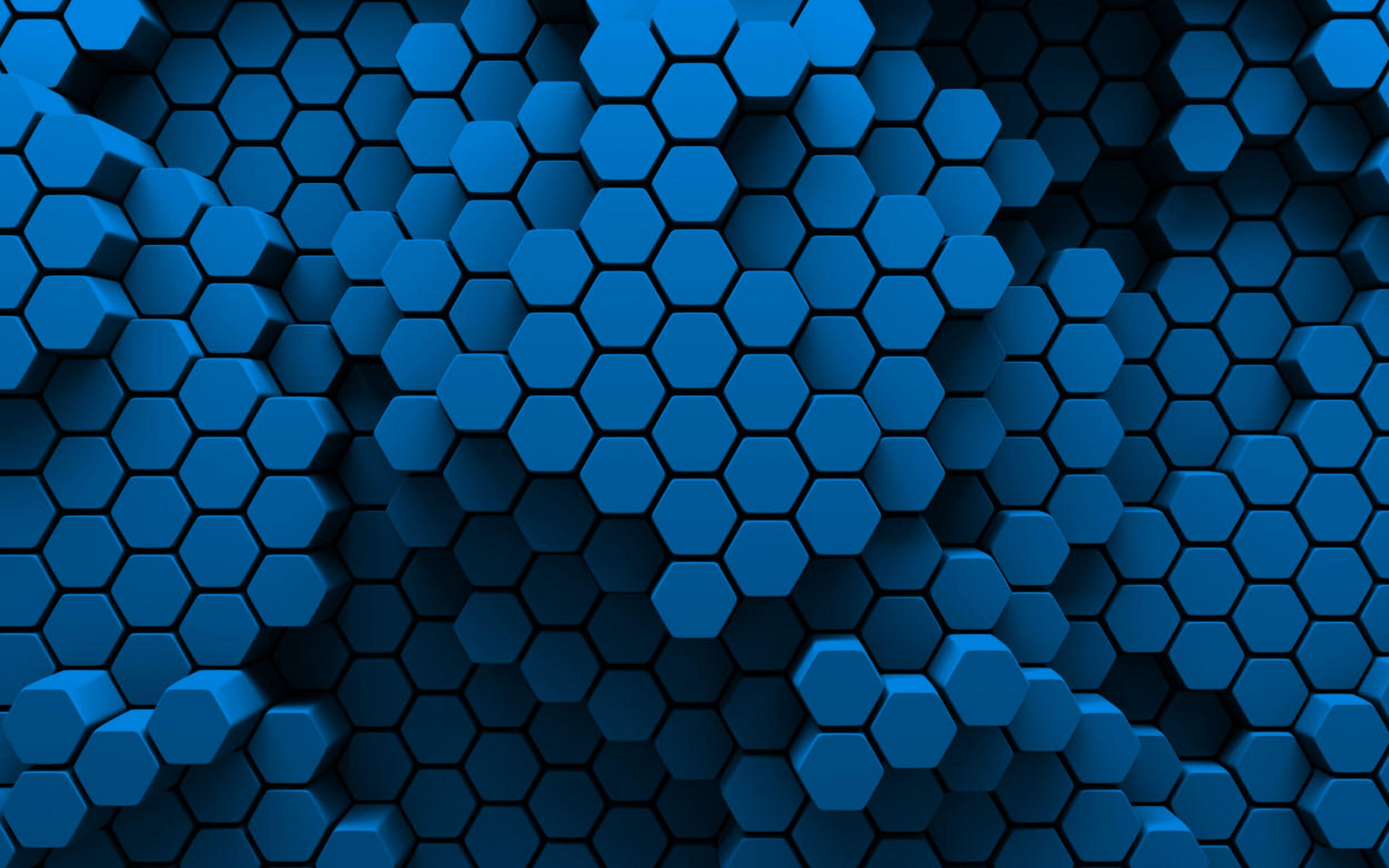 Blue Honeycomb Wallpapers - Top Free Blue Honeycomb Backgrounds