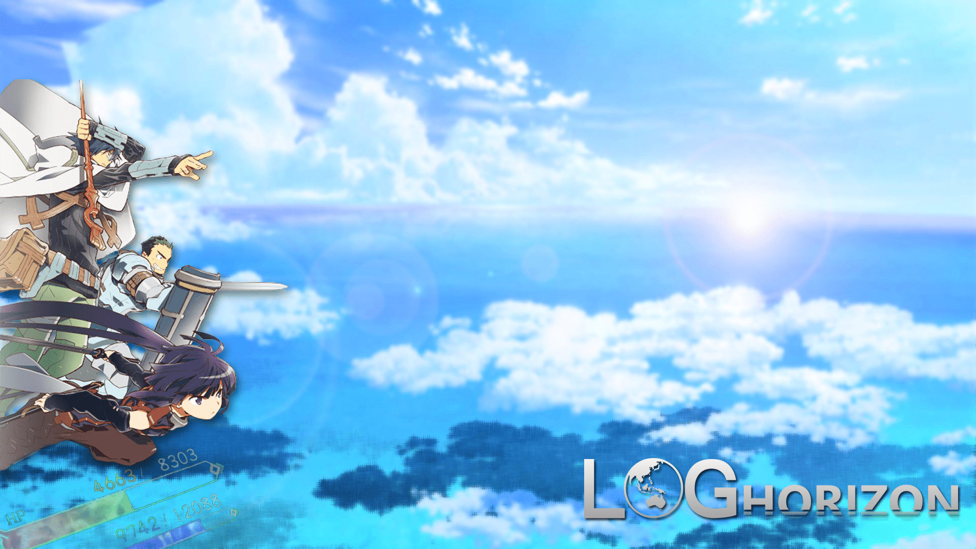 1920x1080 I made a Log Horizon wallpaper, let me know what you think of it! [1920x1080]