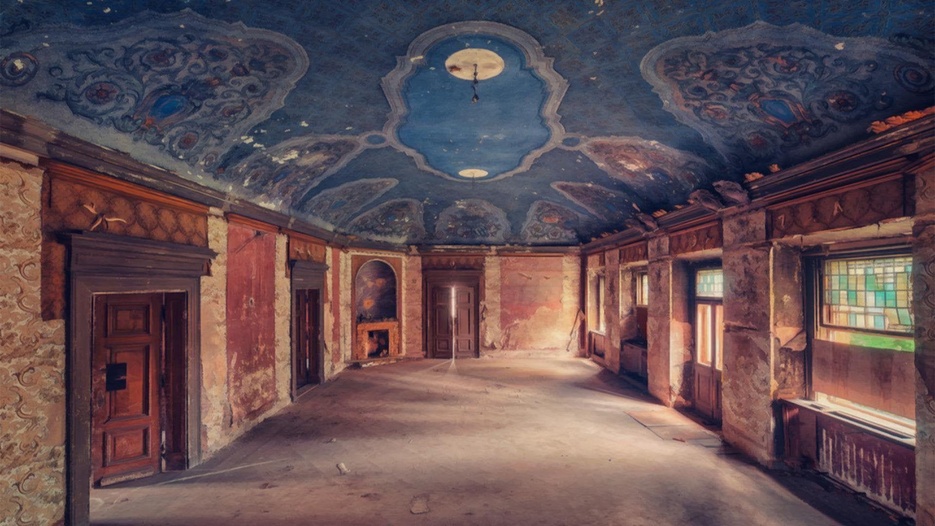 1920x1080 Made From An R Abandonedporn Post: European Castle (1920x1080)