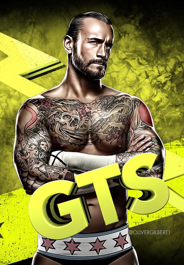 746x1072 CM Punk Mobile Phone Wallpaper GTS