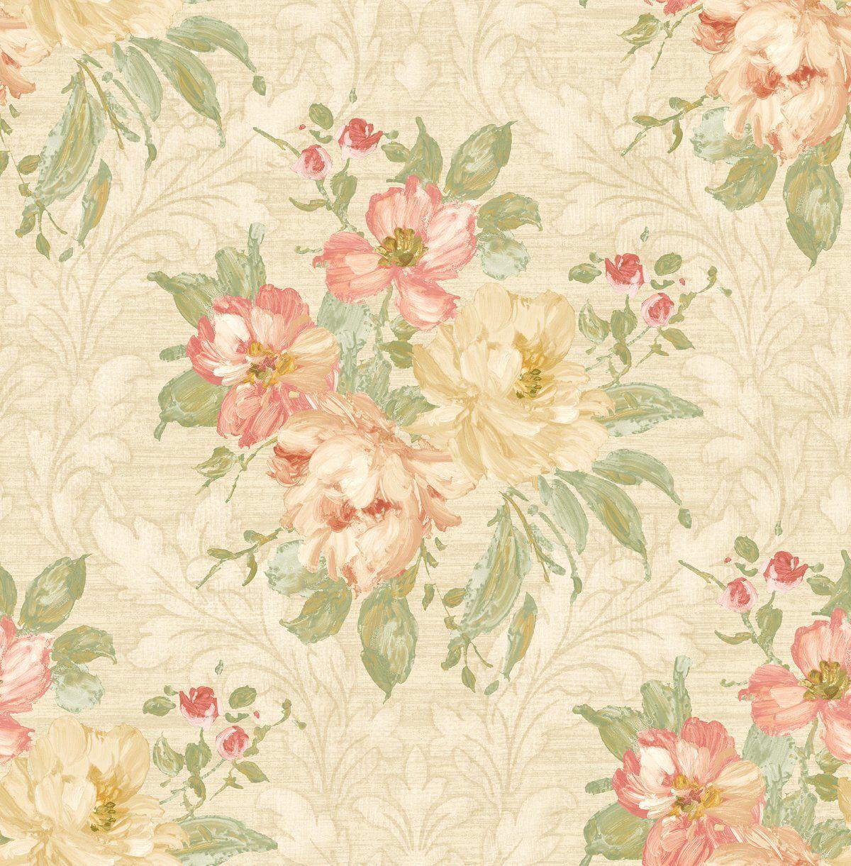 1200x1221 Vintage Wallpaper Floral Wallpaper Damask Wallpaper Victorian Wallpaper Gold Wallpaper Gold Damask Wallpaper