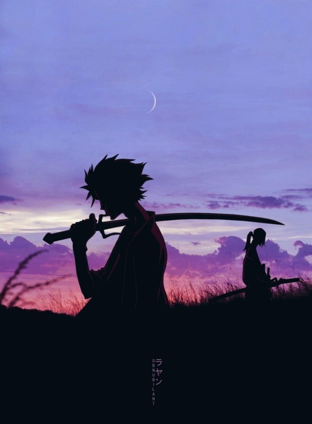 1032x1400 Obnubilant ラヤン. Samurai champloo, Samurai art, Cowboy bebop wallpaper
